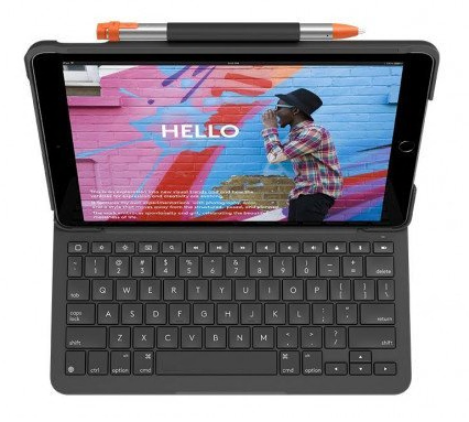 Logitech Slim Folio voor iPad 10.2 (7e,8e,9e gen) QWERTY