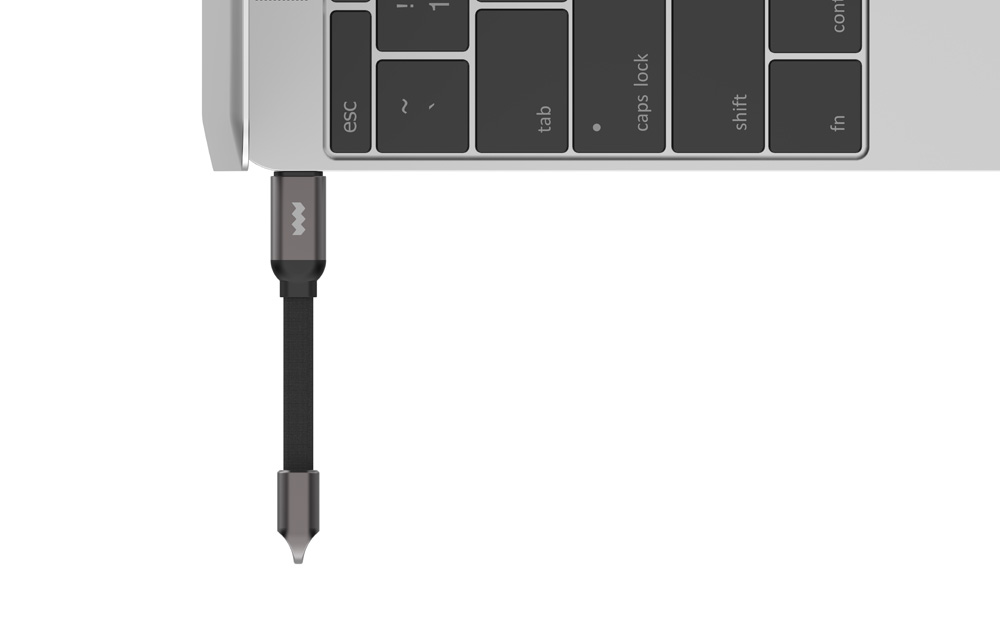 SoSkild USB-C naar USB-C Kabel met sleutelhanger 60W