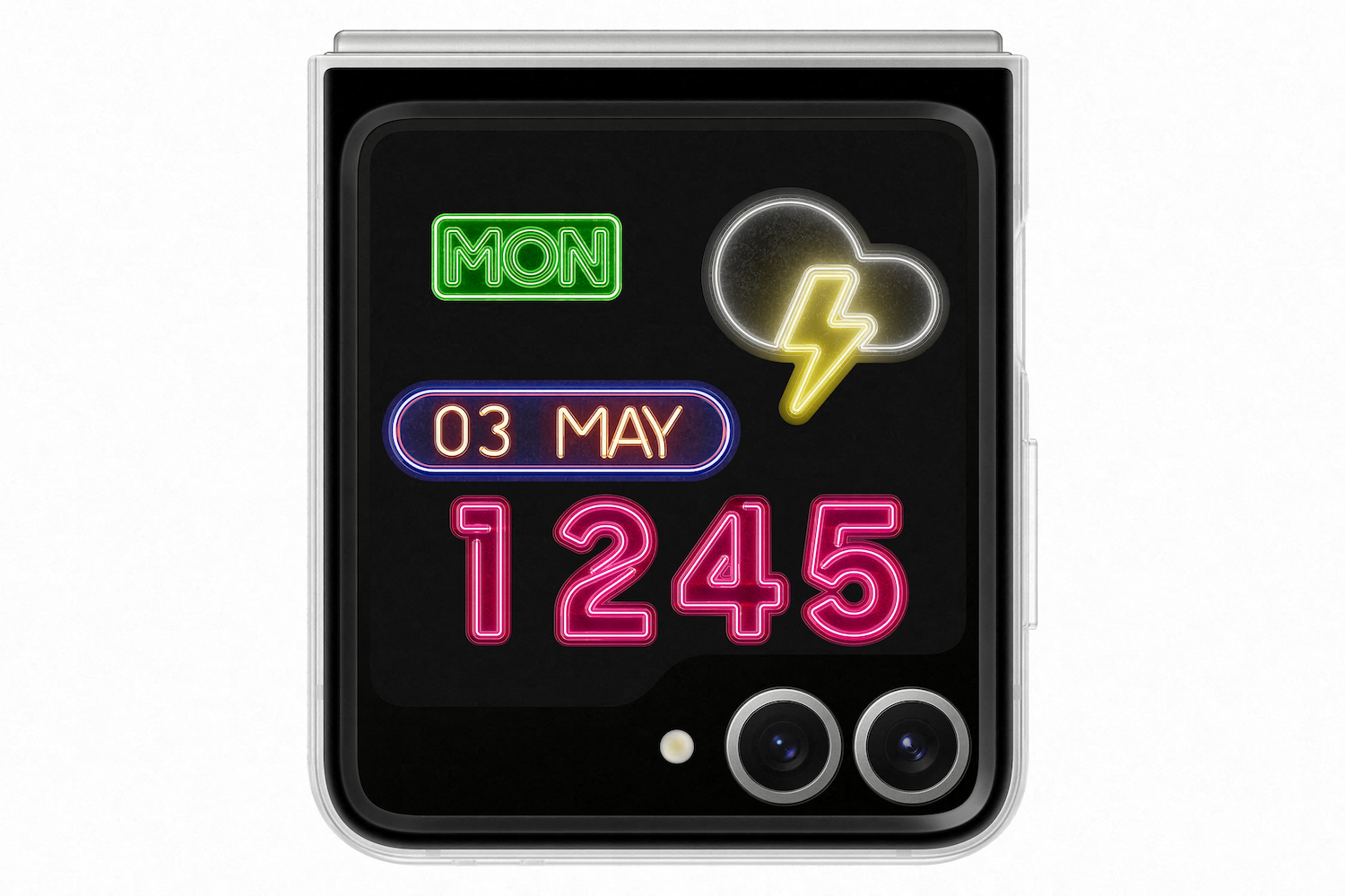 Samsung Galaxy Flip6 / Flip7 FE Flipsuit case transparant