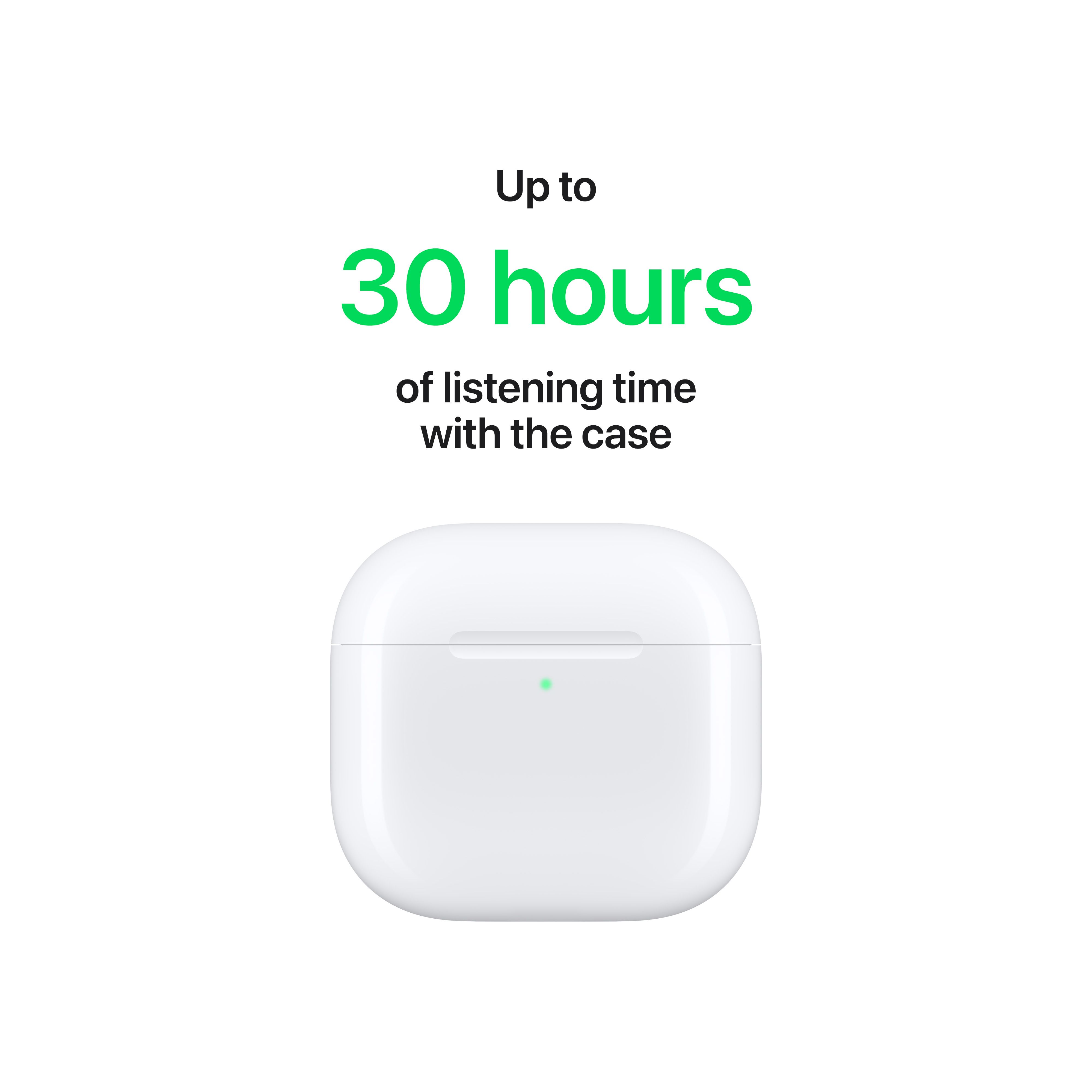 Apple AirPods (4e generatie) wit