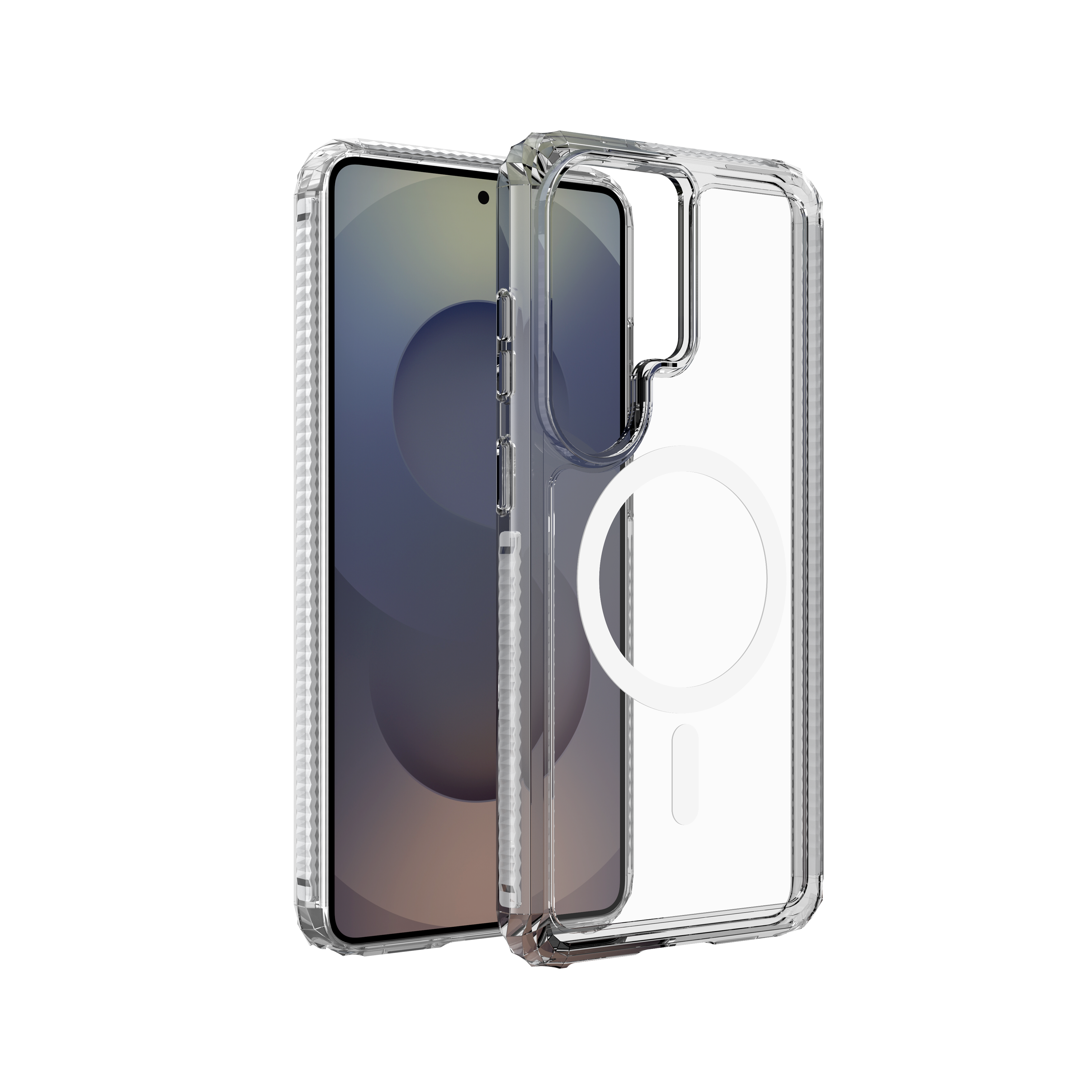 SoSkild Samsung Galaxy S26 Ultra Defend heavy impact case met magnetische ring transparant