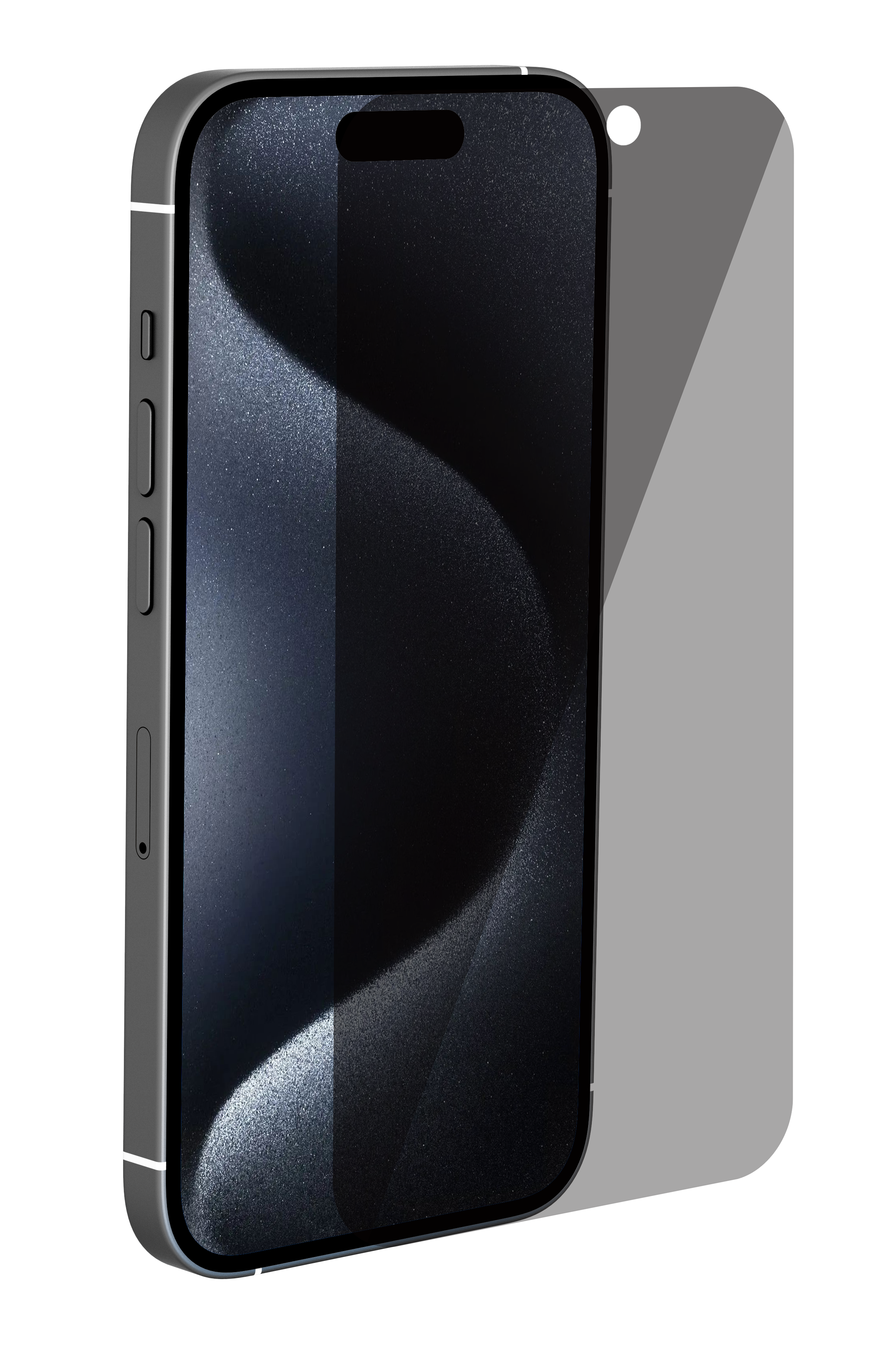 BeHello iPhone 15 Pro Max Privacy glass screen protector