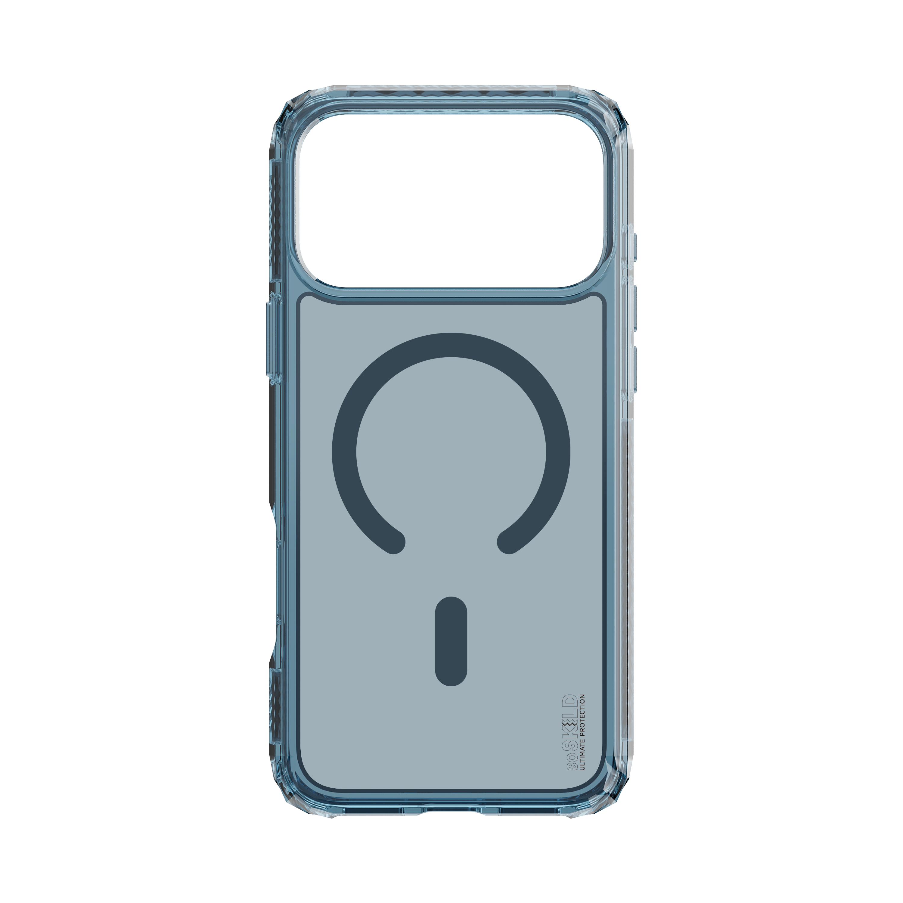 SoSkild iPhone 17 Pro Max Defend heavy impact case met magnetische ring grijs