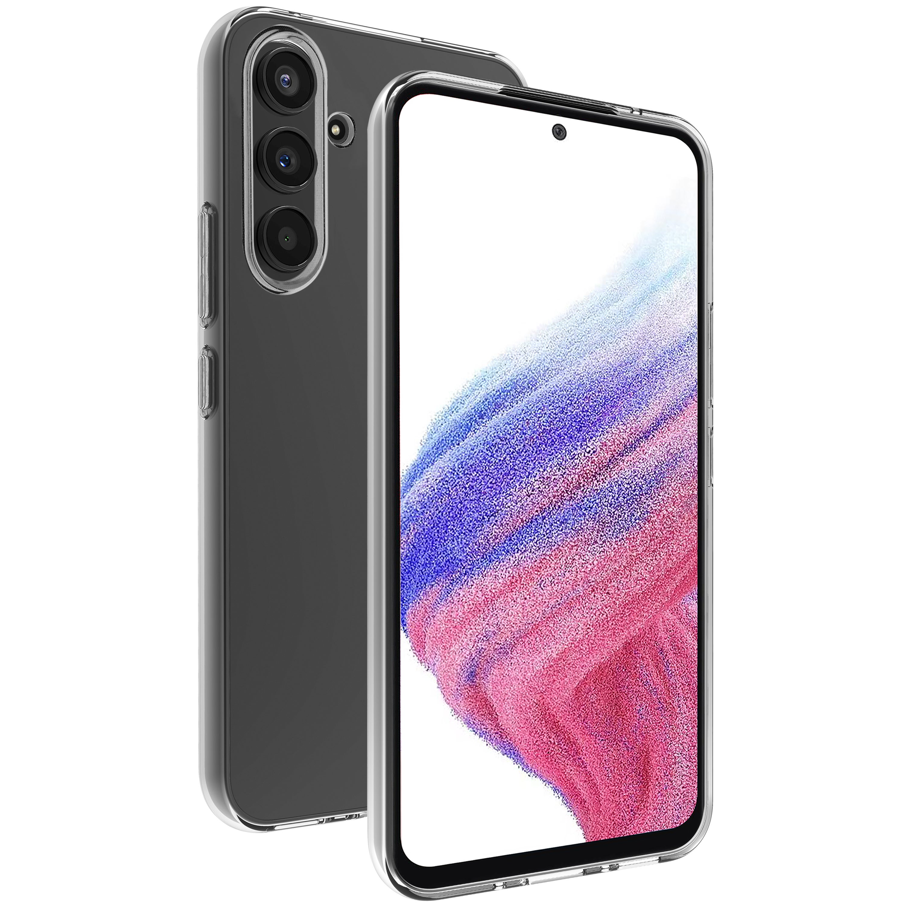 BeHello Samsung Galaxy A54 Thin gel case transparant BeHello Samsung Galaxy A54 Thin gel case transparant