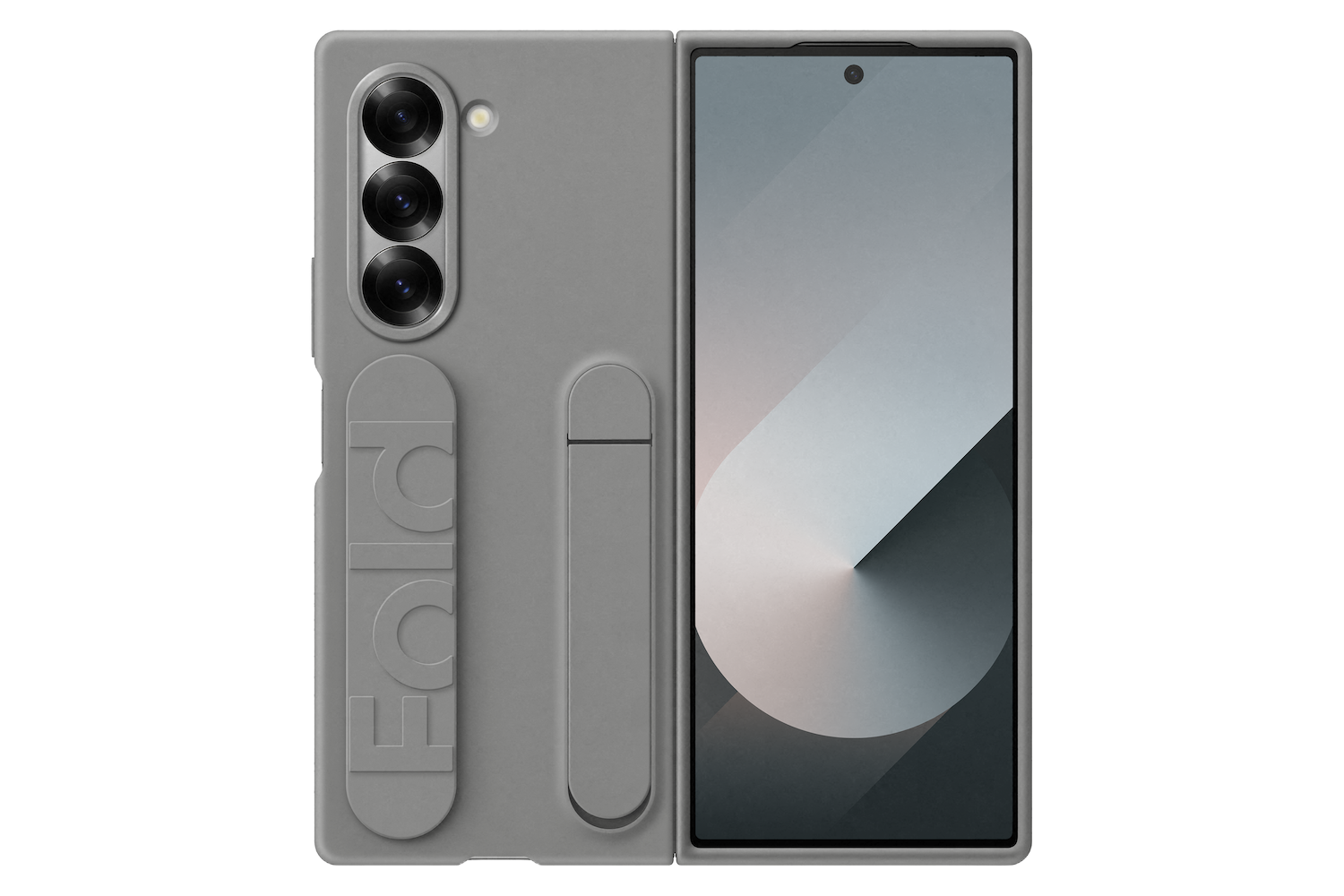 Samsung Galaxy Fold6 Silicone case grijs