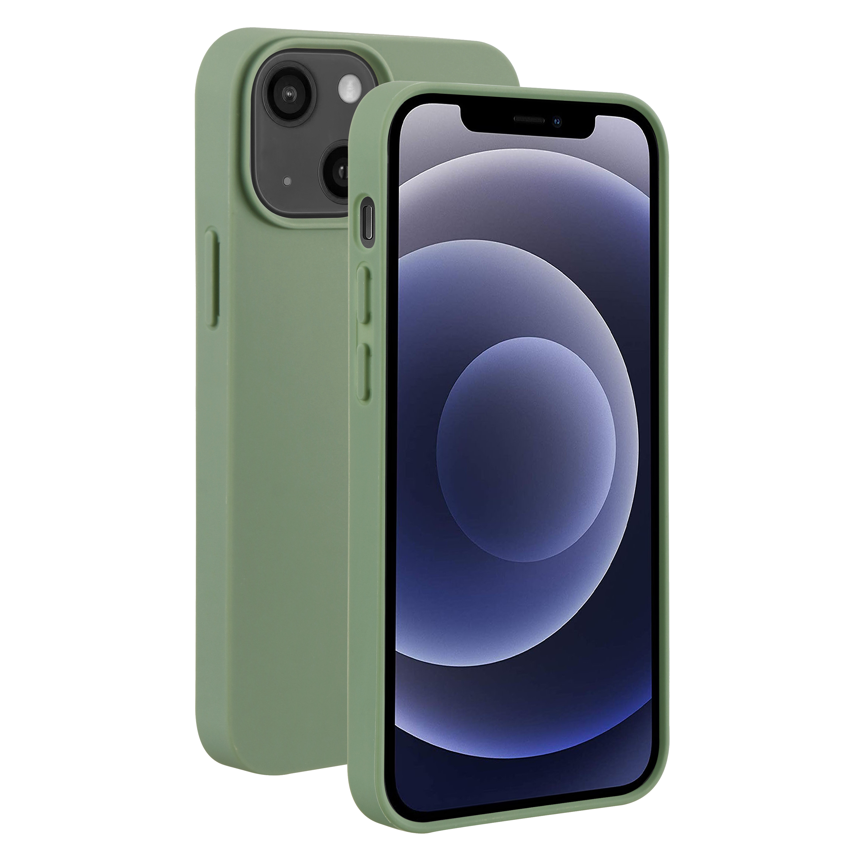 BeHello iPhone 13 mini Gel case groen