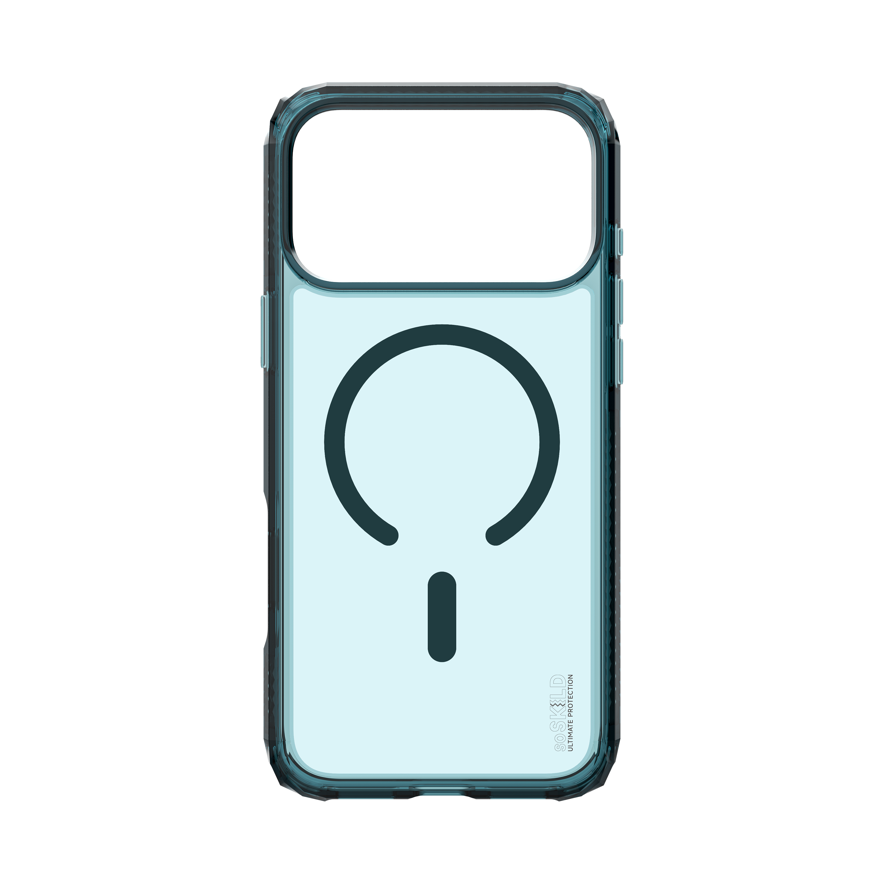 SoSkild iPhone 18 Pro Max / 17 Pro Max Defend heavy impact case met magnetische ring grijs