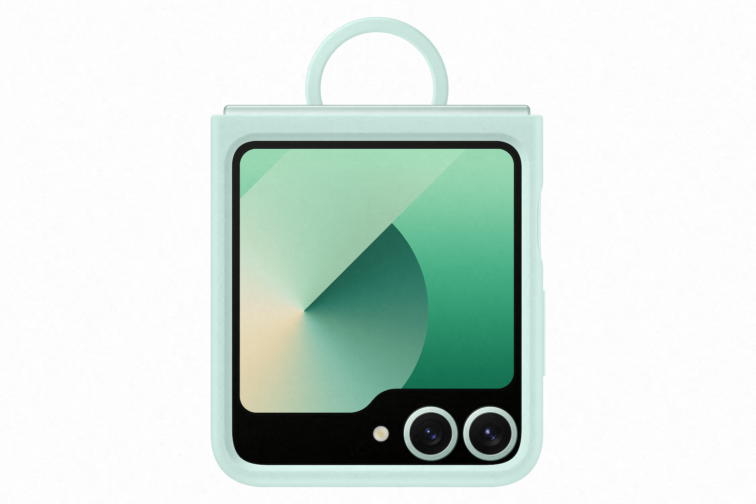 Samsung Galaxy Flip6 Silicone case mint