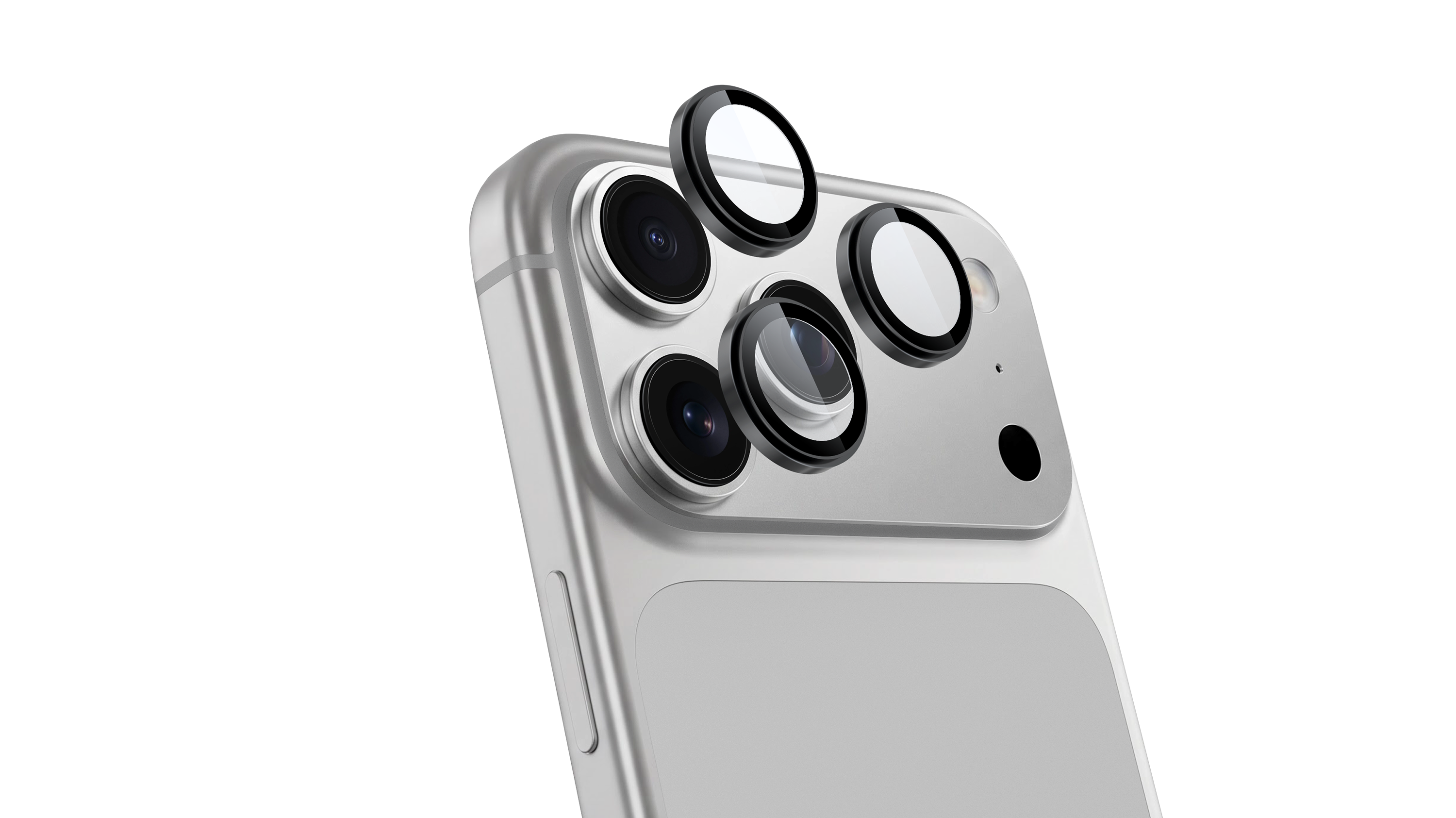 BeHello iPhone 18 Pro / 18 Pro Max Camera lens protector zwart