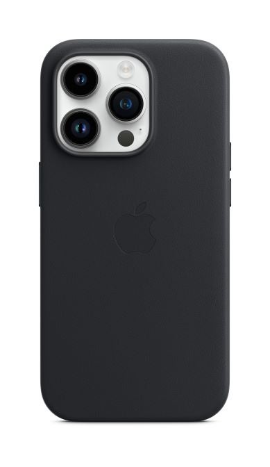 Apple iPhone 14 Pro Leather case met MagSafe midnight