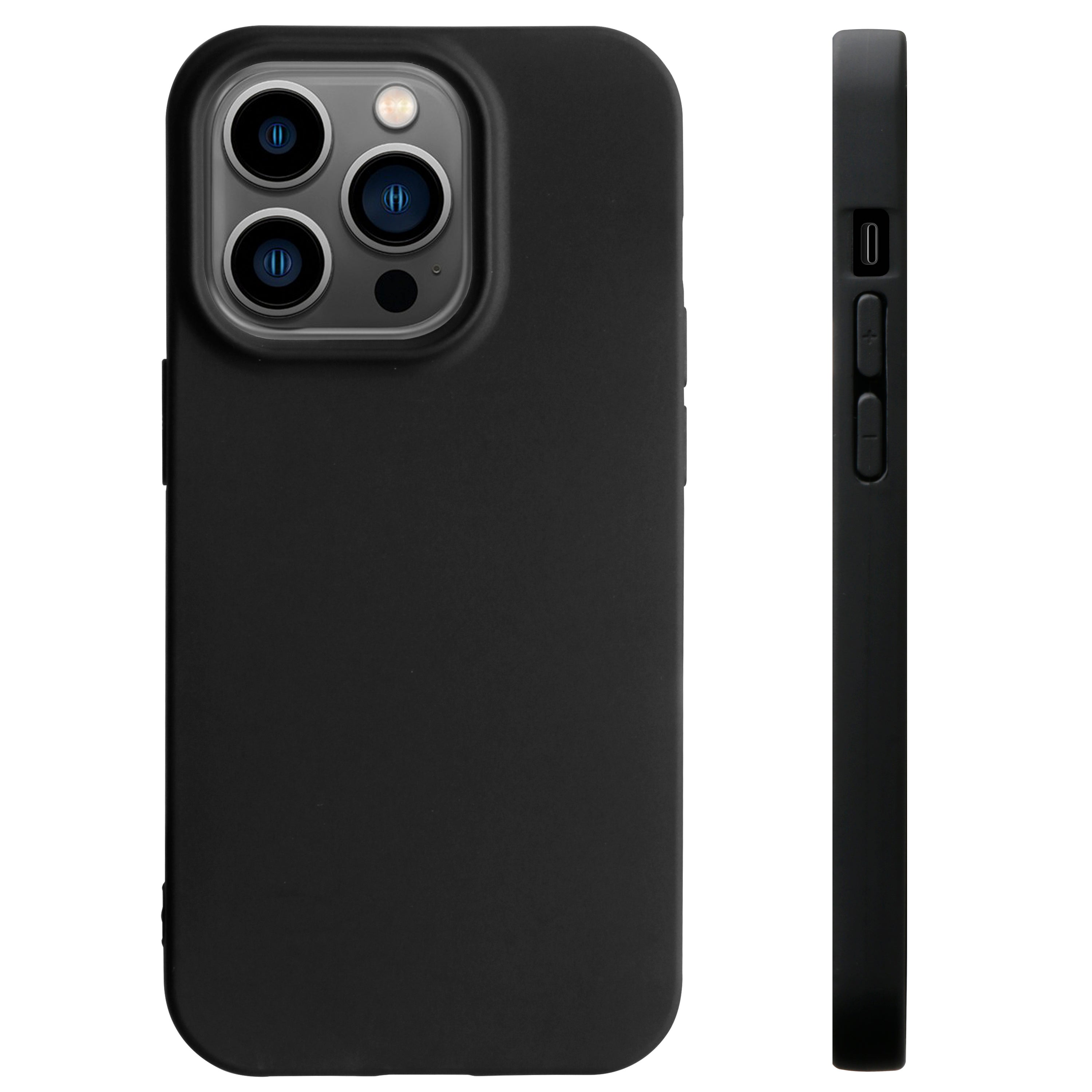 BeHello iPhone 14 Pro Max Gel case zwart