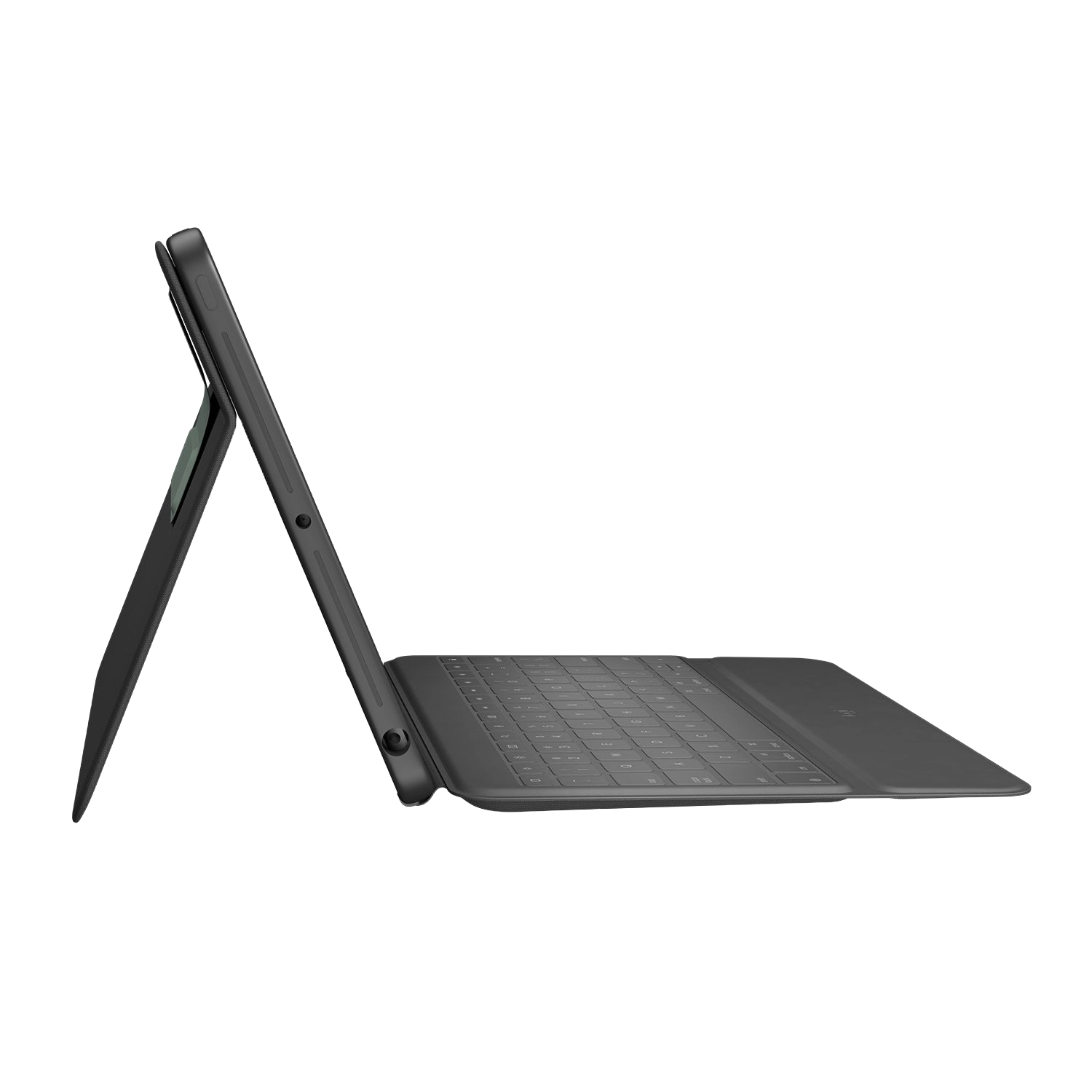 Logitech iPad (7e/8e generatie) Rugged folio toetsenbordcase zwart