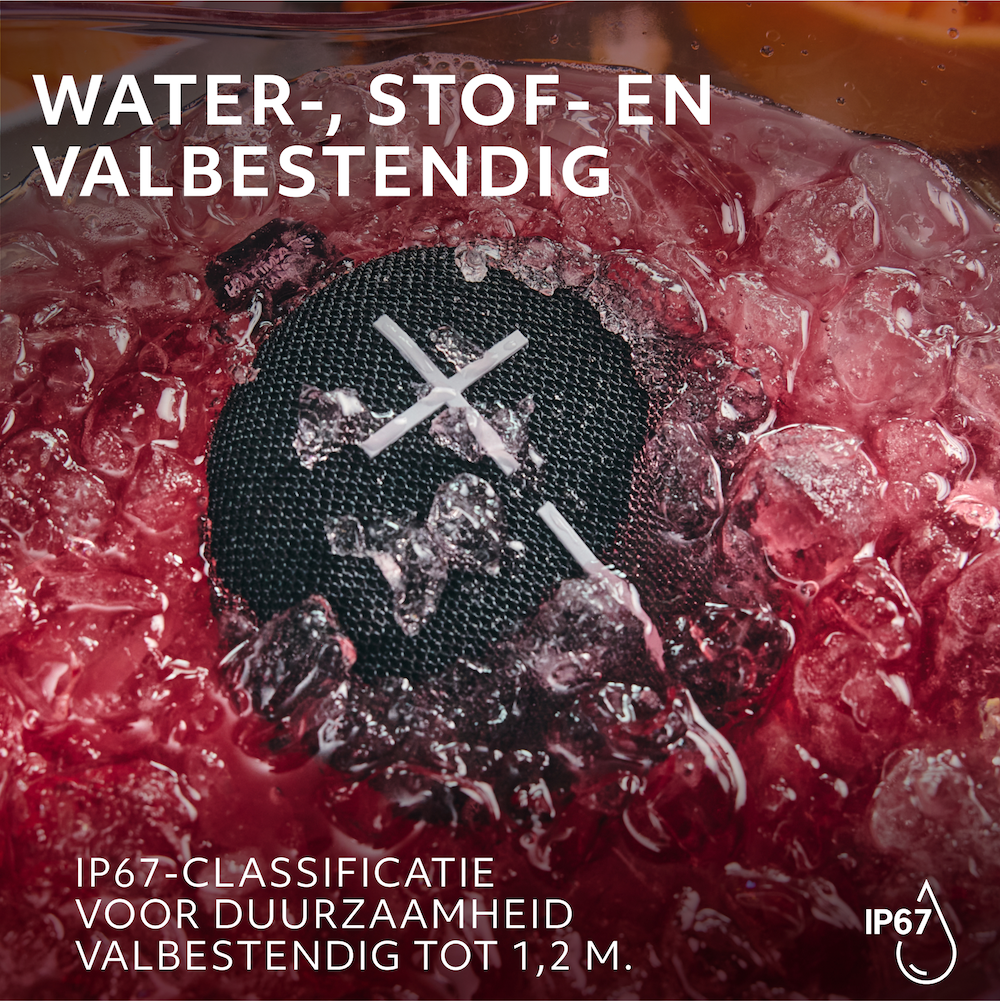 Ultimate Ears Miniroll bluetooth speaker zwart