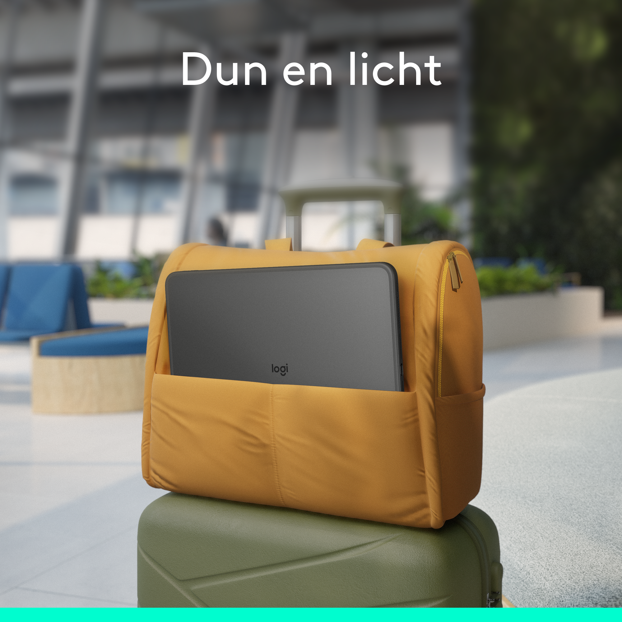 Logitech iPad Pro 13 inch (M4) Combo touch toetsenbordcase UK grijs