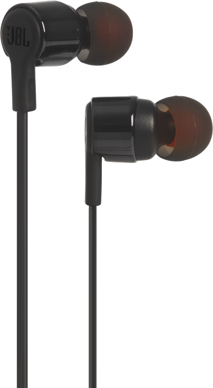 JBL T210 oordopjes met 3.5mm jack zwart