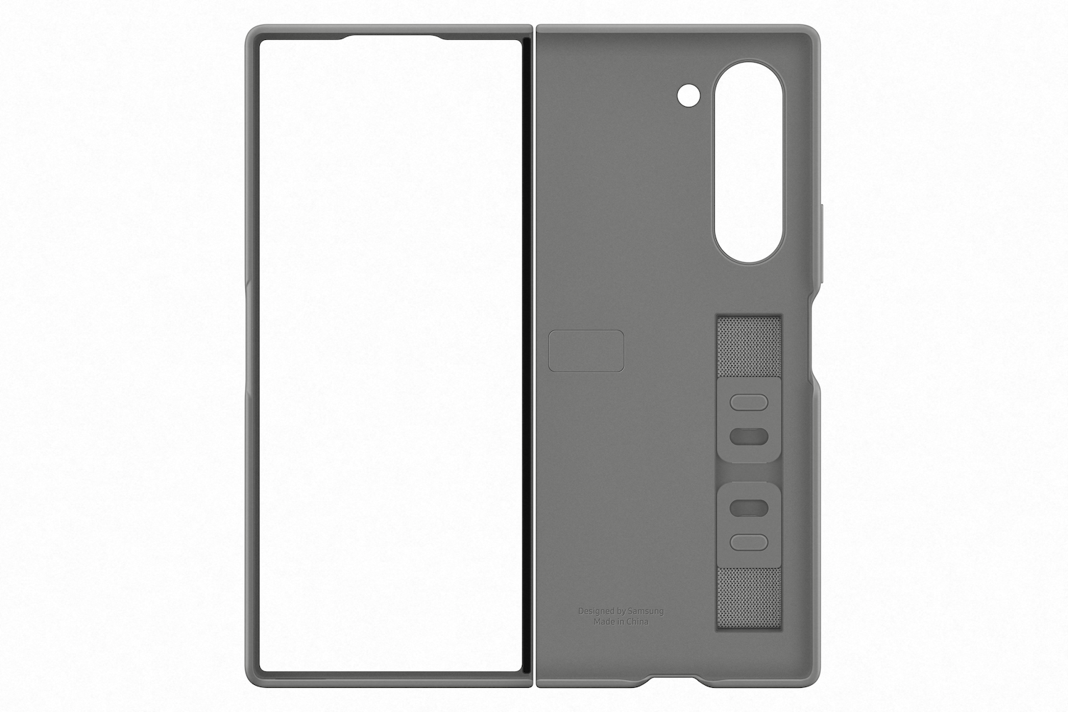 Samsung Galaxy Fold6 Silicone case grijs