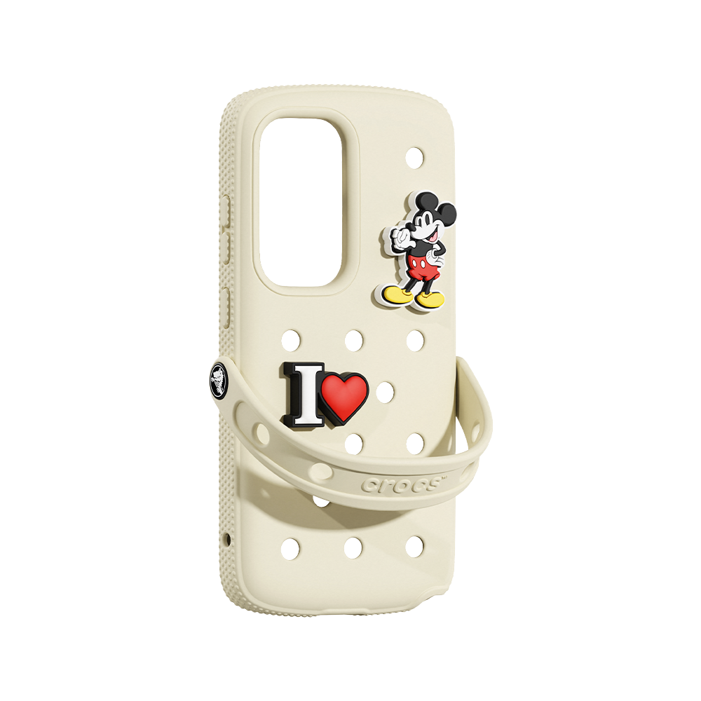 Samsung Galaxy S25 Ultra Crocs case bone