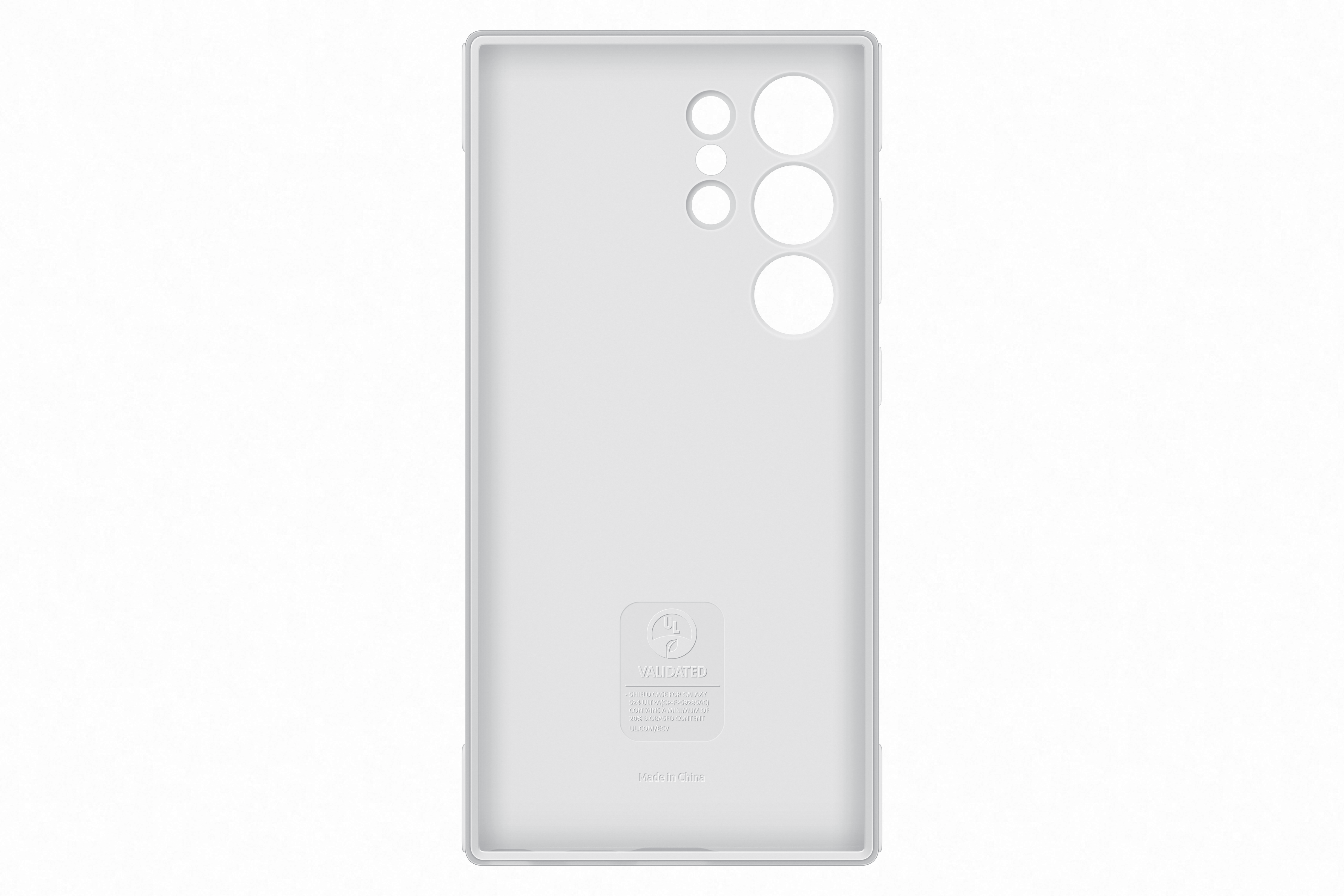 Samsung Galaxy S24 Ultra Shield case grijs