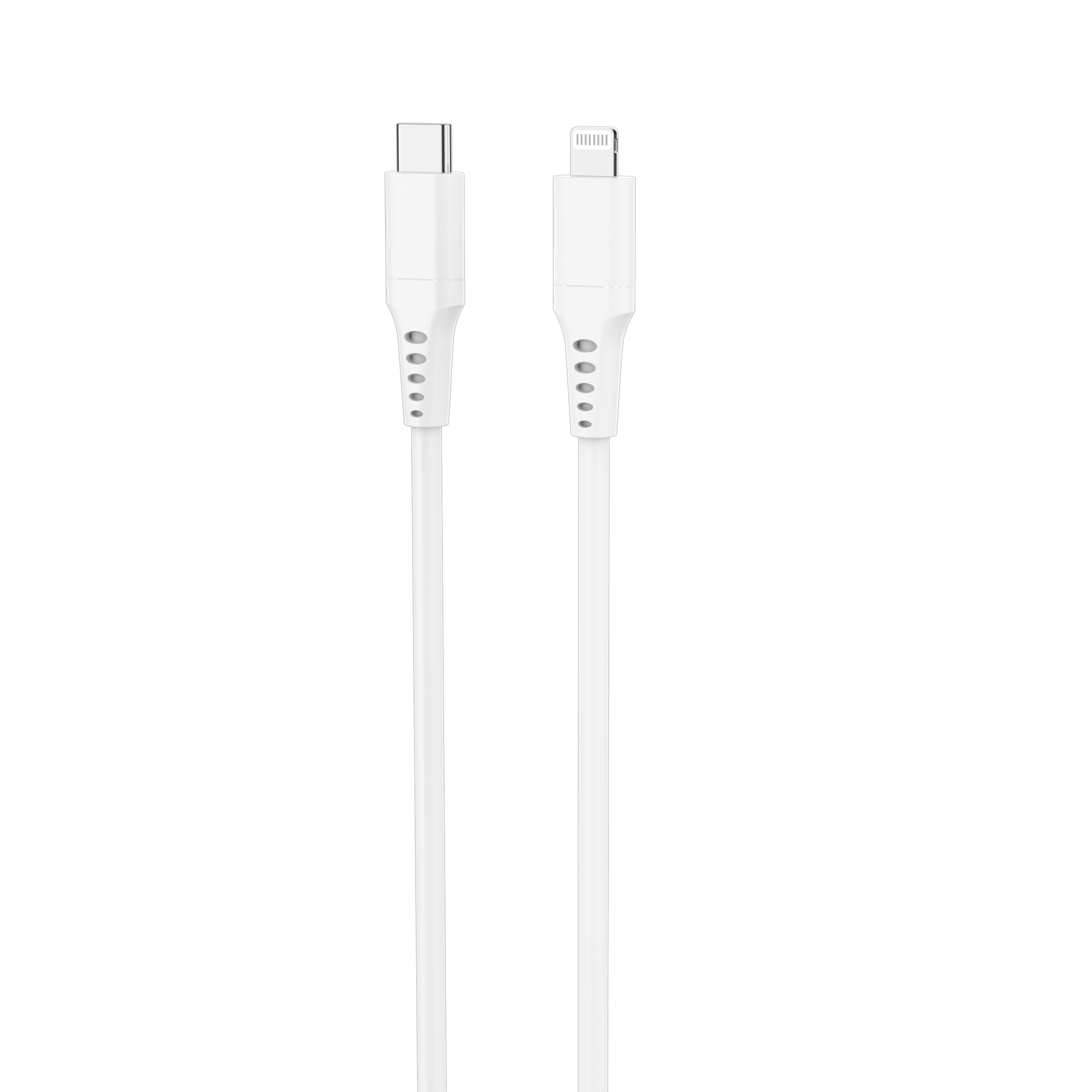 BeHello USB-C naar Lightning kabel 1m wit
