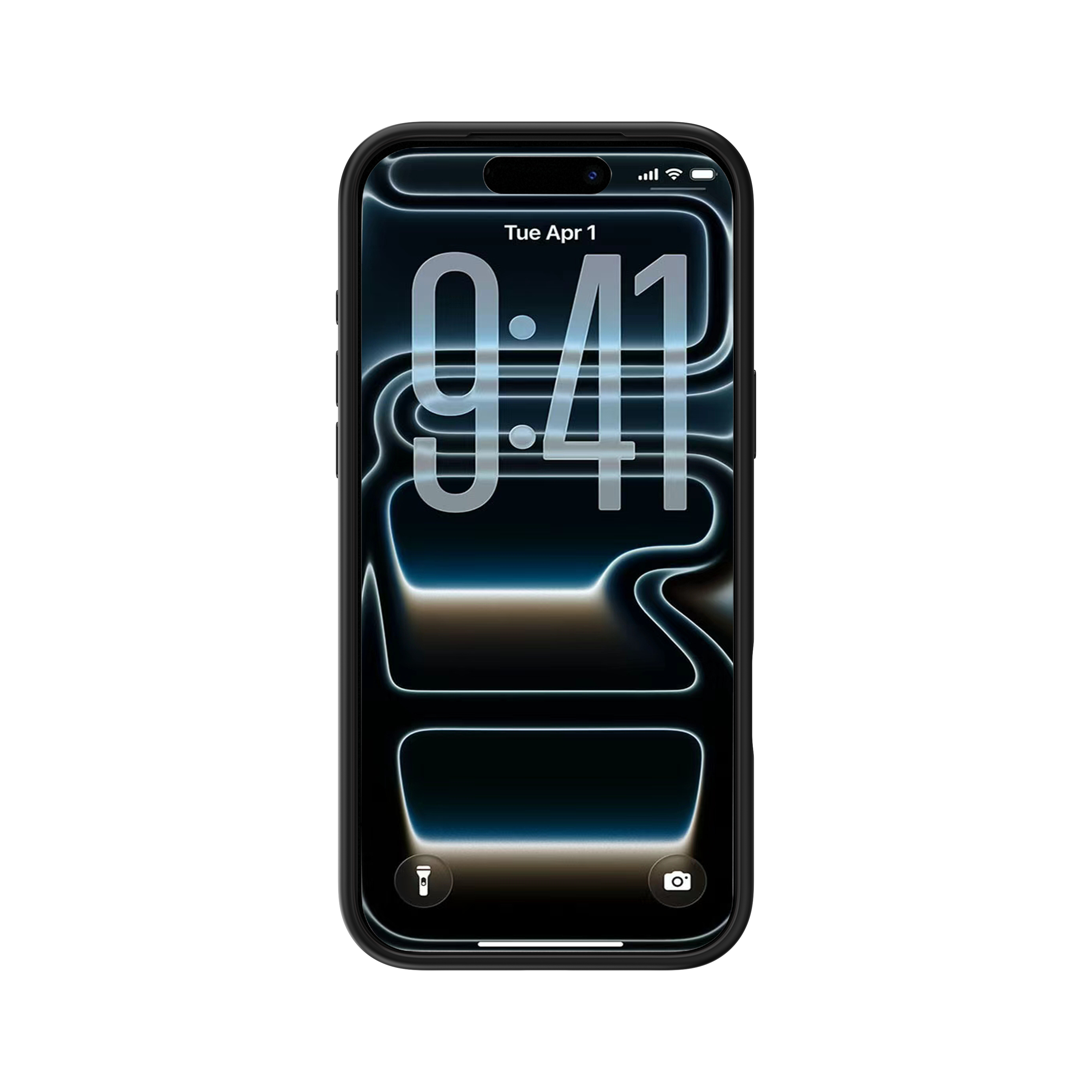 BeHello iPhone 18 Pro / 17 Pro Liquid silicone case zwart