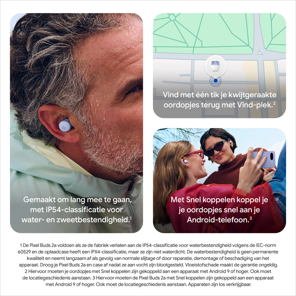 Google Pixel Buds 2a hazel