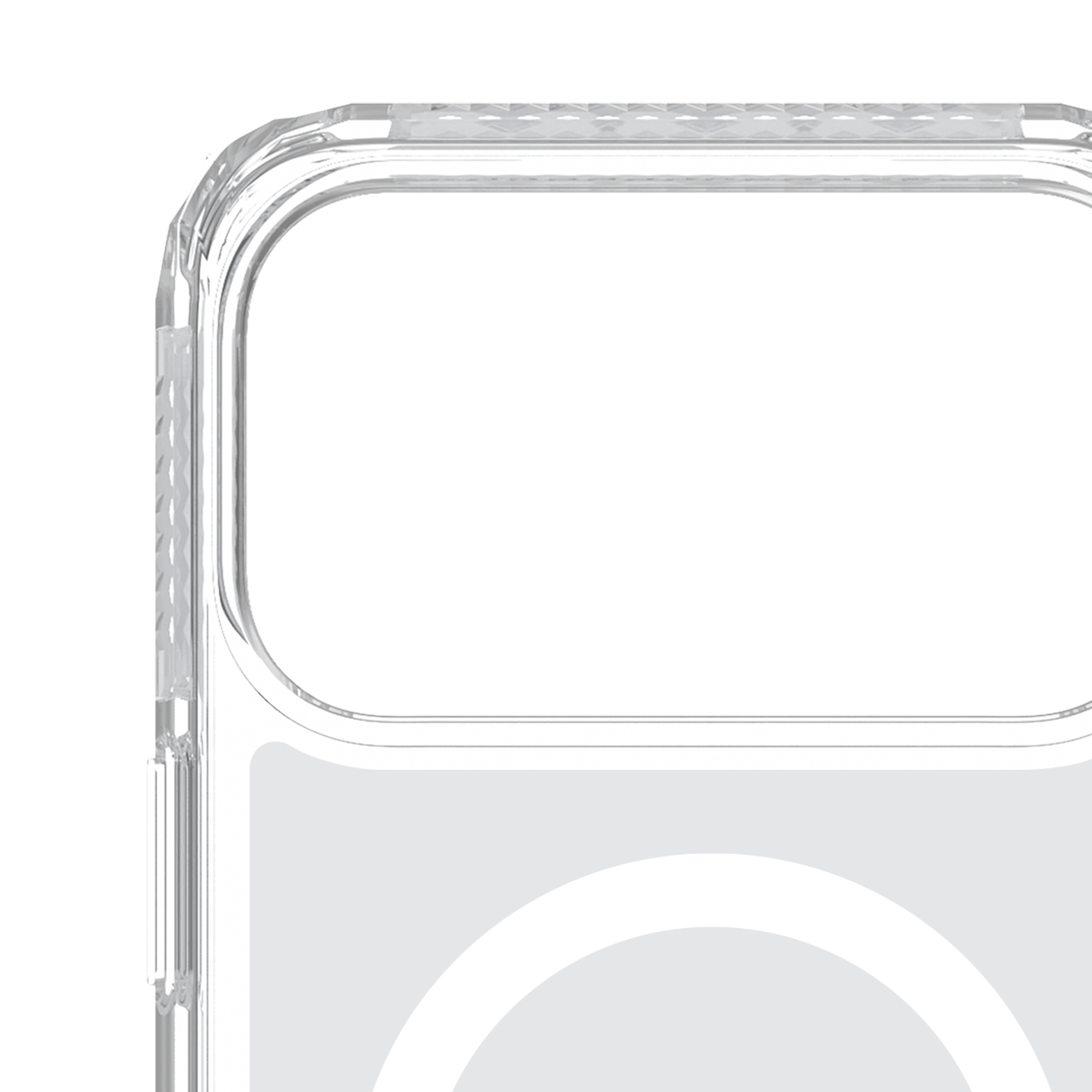 SoSkild iPhone 17 Pro Max Defend heavy impact case met magnetische ring transparant