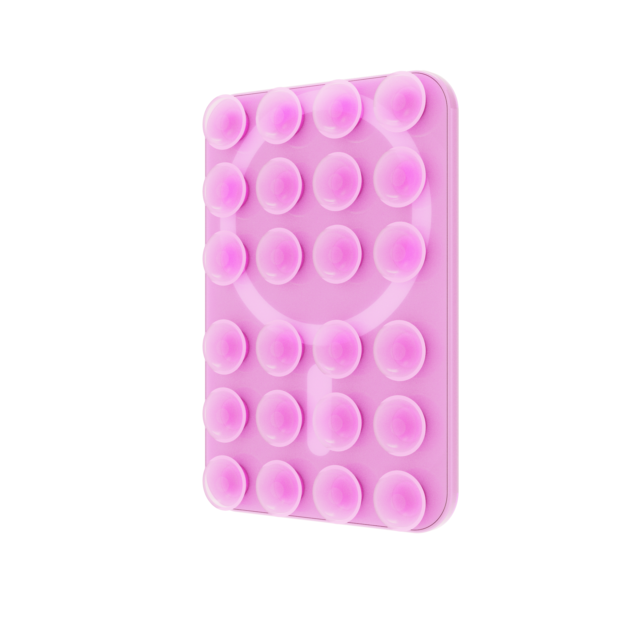 BeHello Telefoonhouder met magnetische ring roze