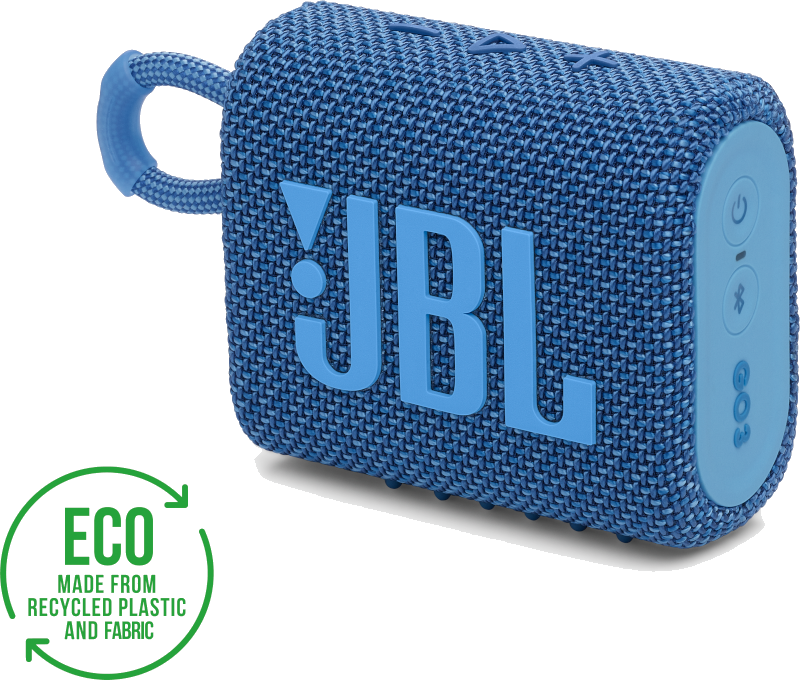 JBL Go 3 Eco bluetooth speaker ocean blue