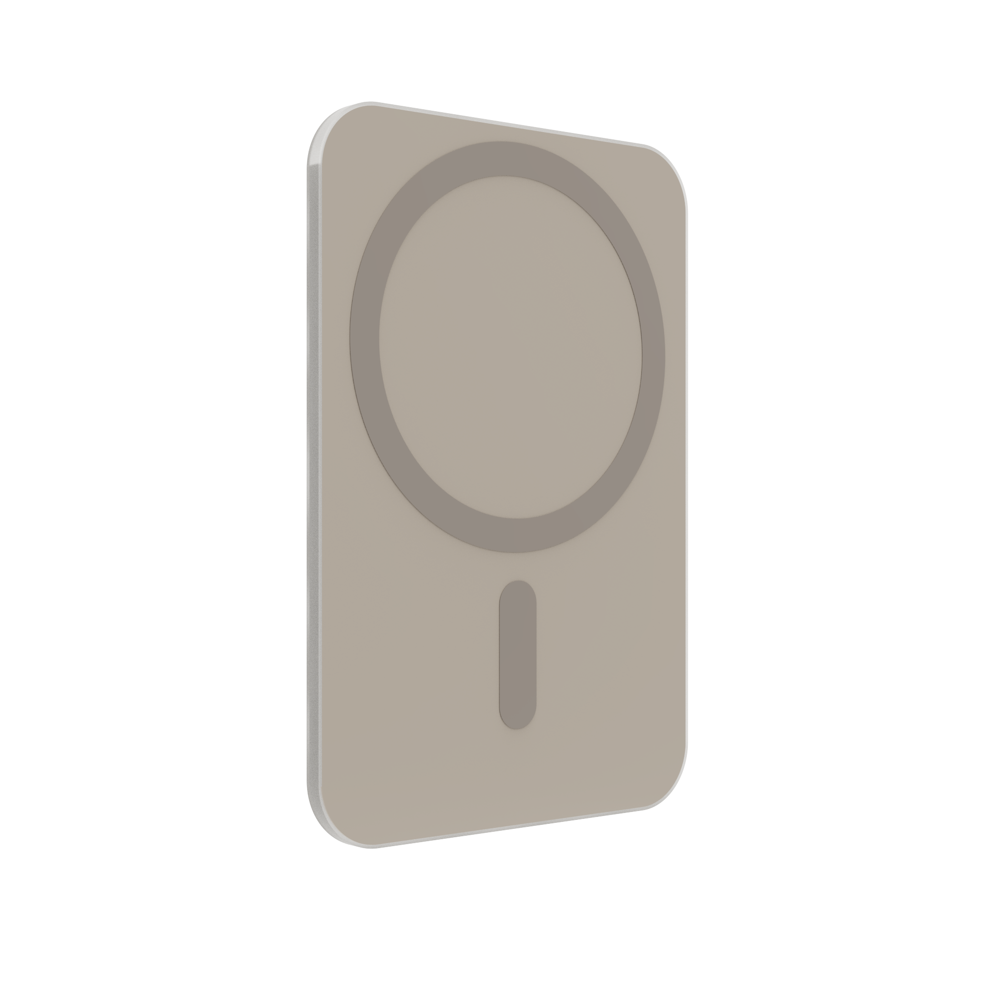 BeHello Telefoonhouder met magnetische ring grijs