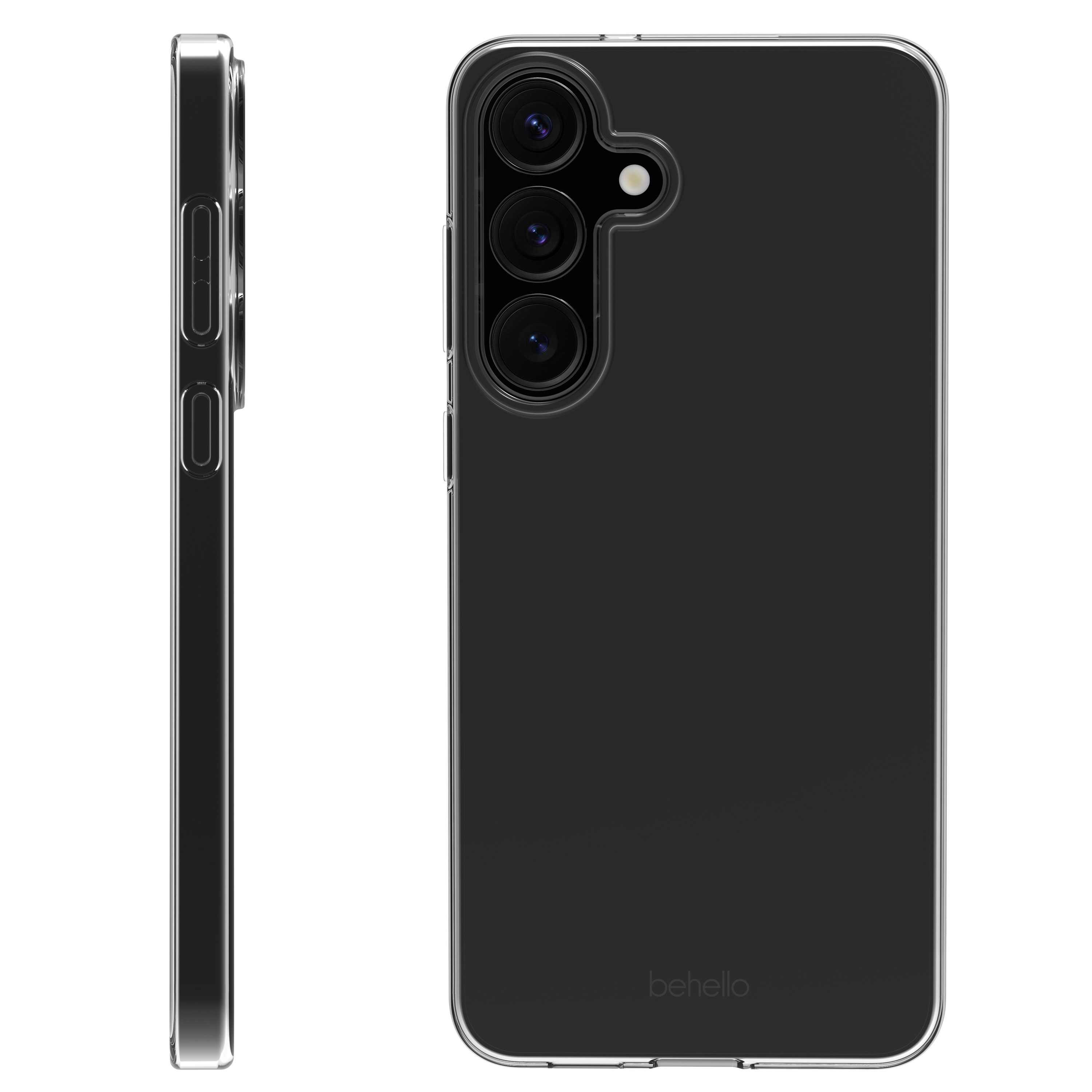 BeHello Samsung Galaxy S25 FE Thin gel case transparant