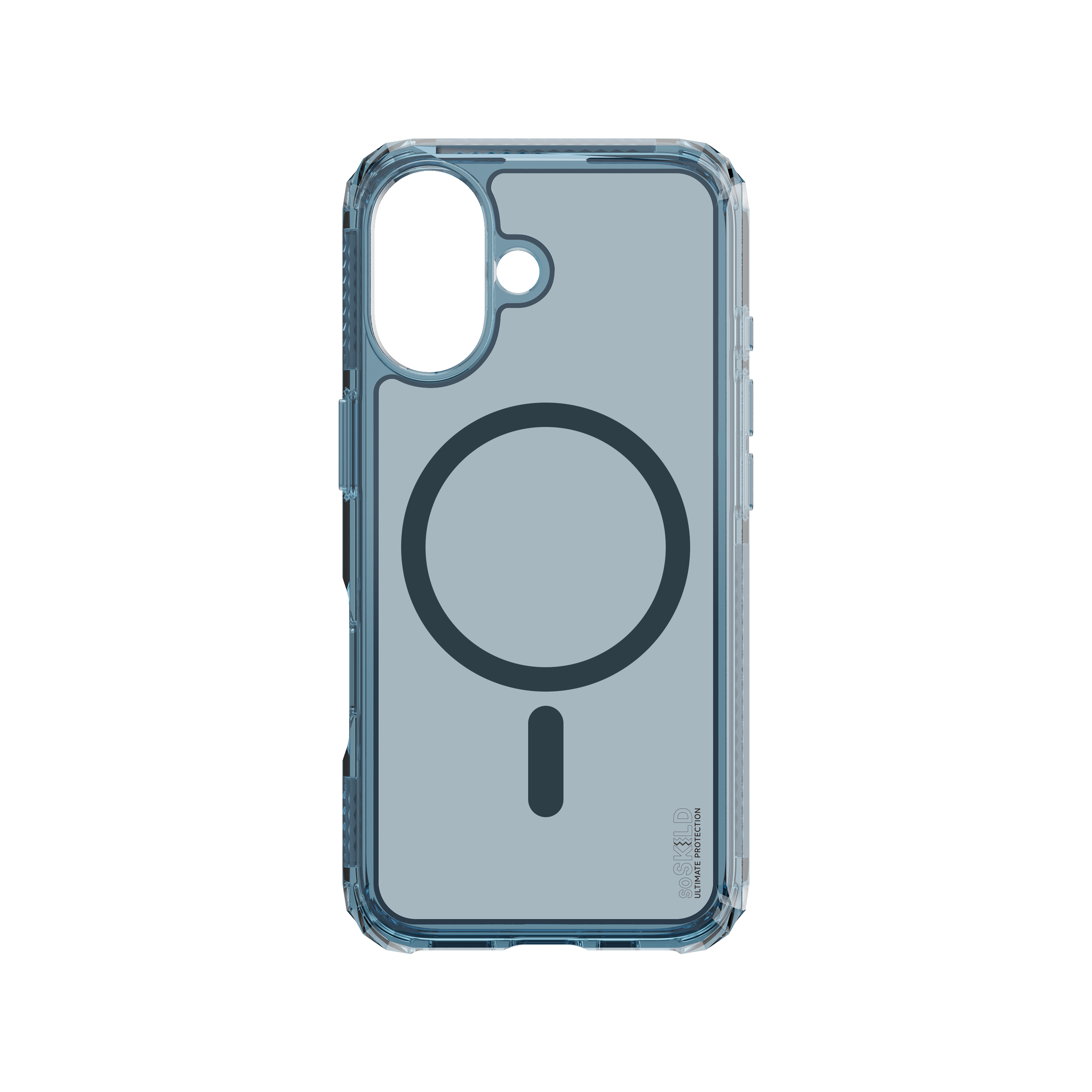 SoSkild iPhone 17 Defend heavy impact case met magnetische ring grijs