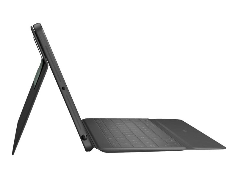Logitech iPad (10e generatie) Rugged folio toetsenbordcase QWERTY zwart