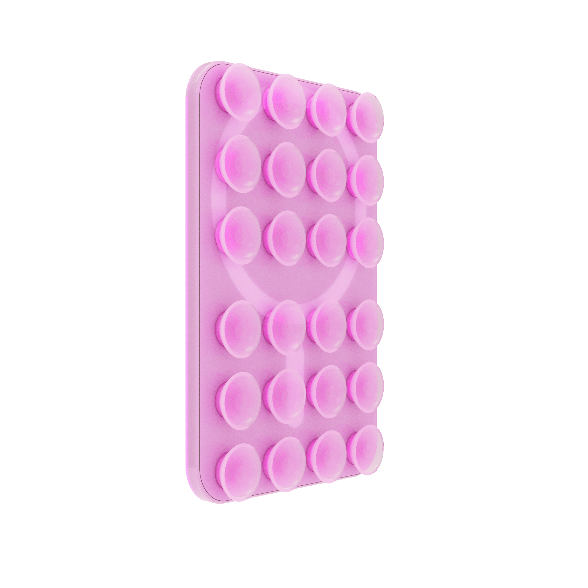 BeHello Telefoonhouder met magnetische ring roze