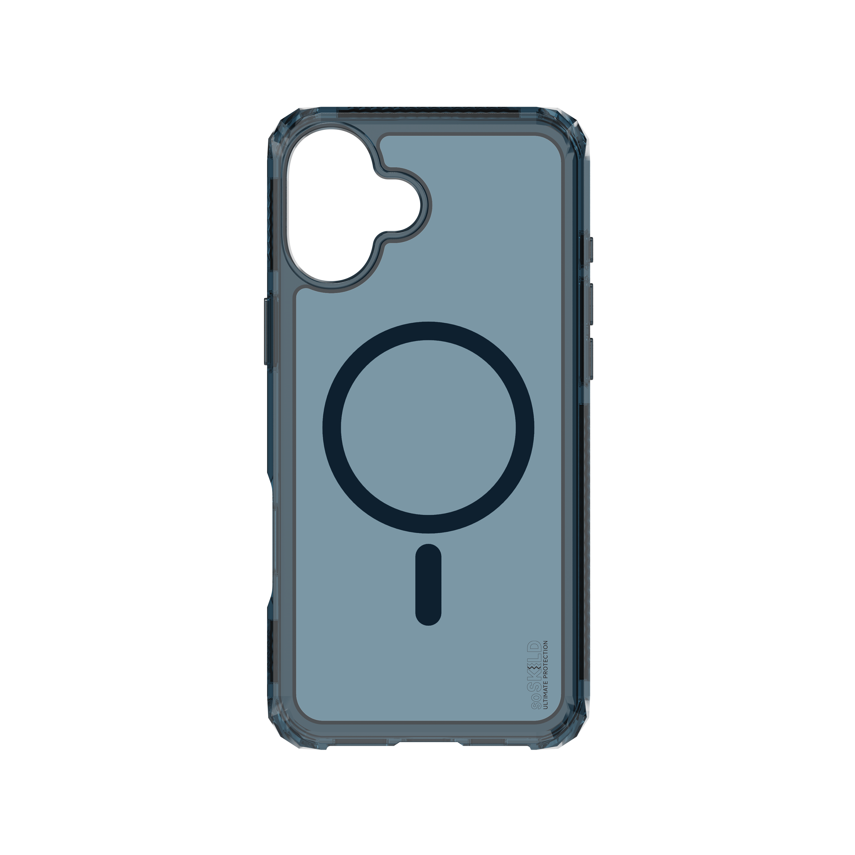 SoSkild iPhone 16 Plus Defend heavy impact case met magnetische ring grijs