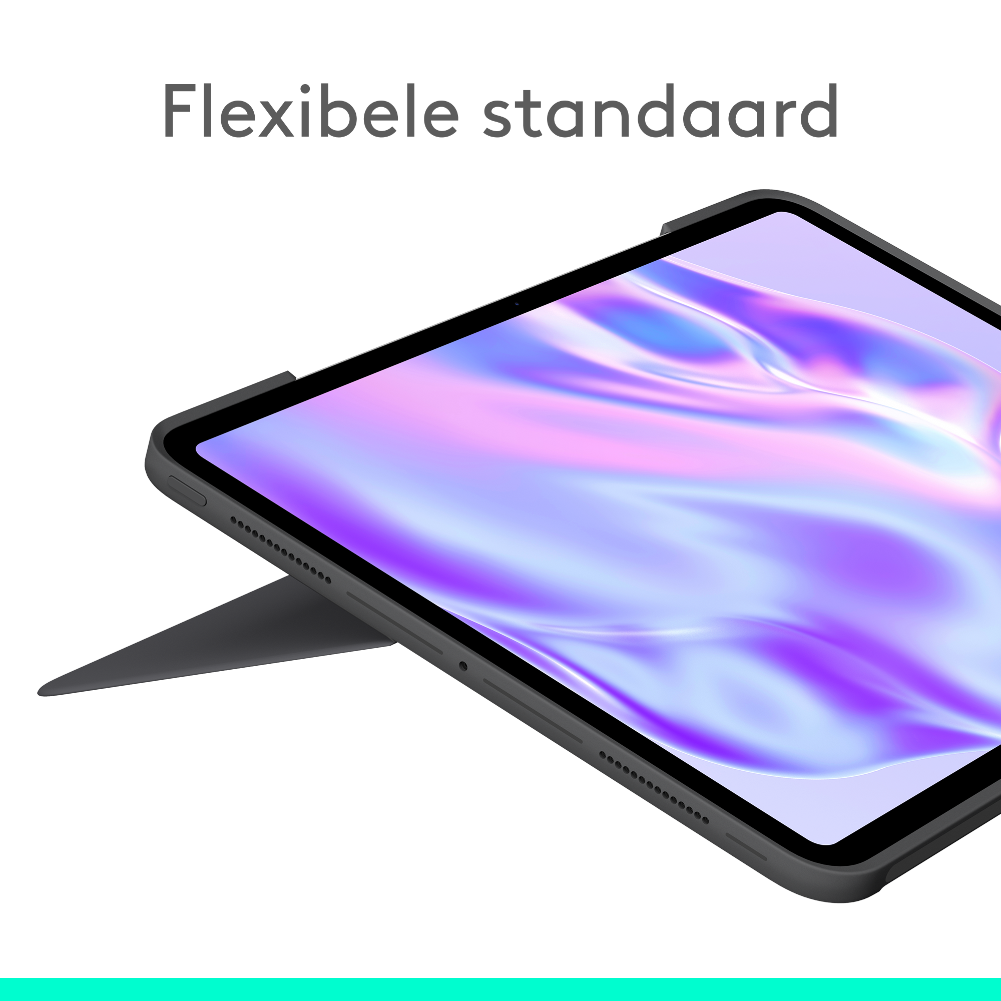 Logitech iPad Pro 13 inch (M4) Combo touch toetsenbordcase UK grijs