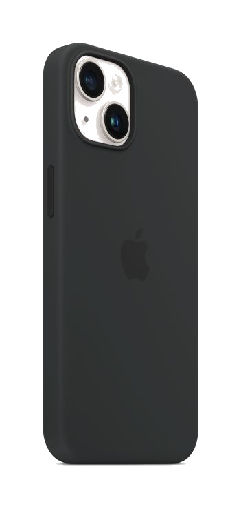 Apple iPhone 14 Silicone case met MagSafe midnight