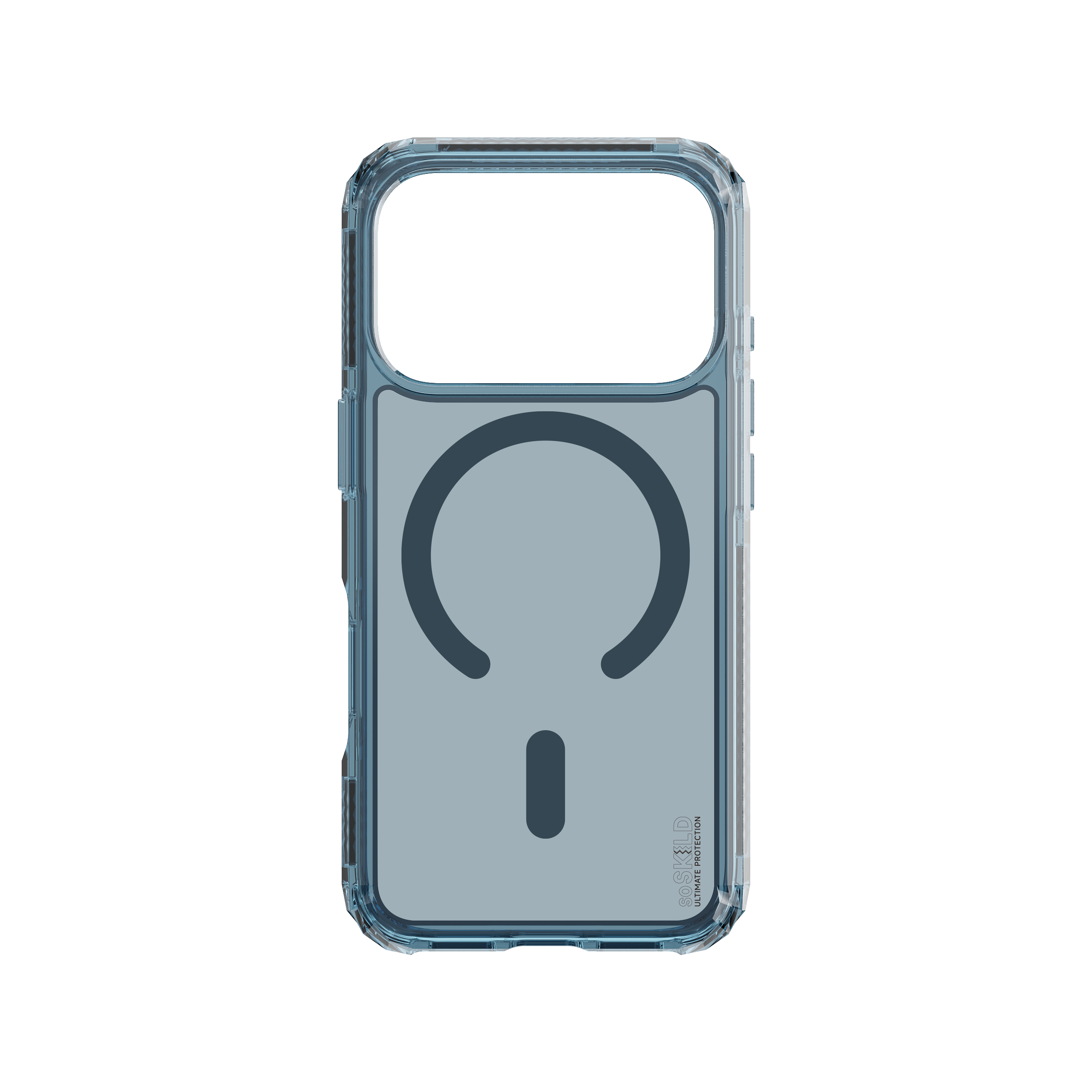 SoSkild iPhone 17 Pro Defend heavy impact case met magnetische ring grijs