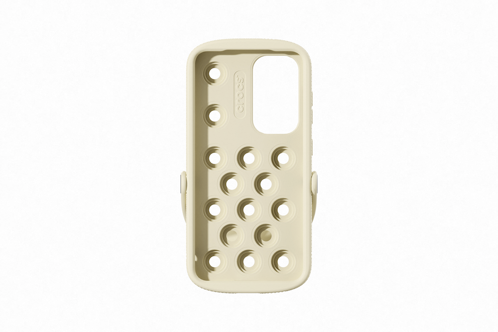 Samsung Galaxy S25 Crocs case bone