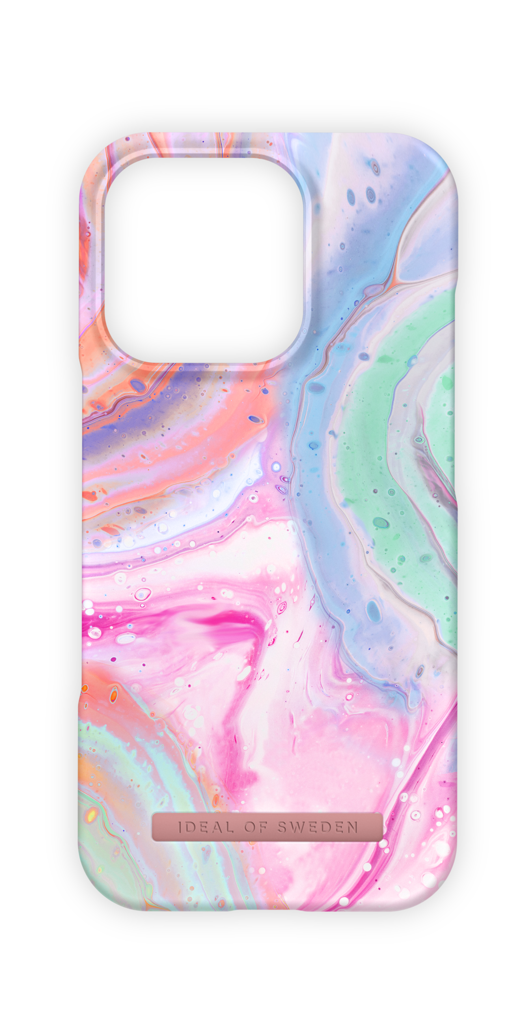 iDeal of Sweden iPhone 16 Pro Max Fashion back case met magnetische ring pastel marble
