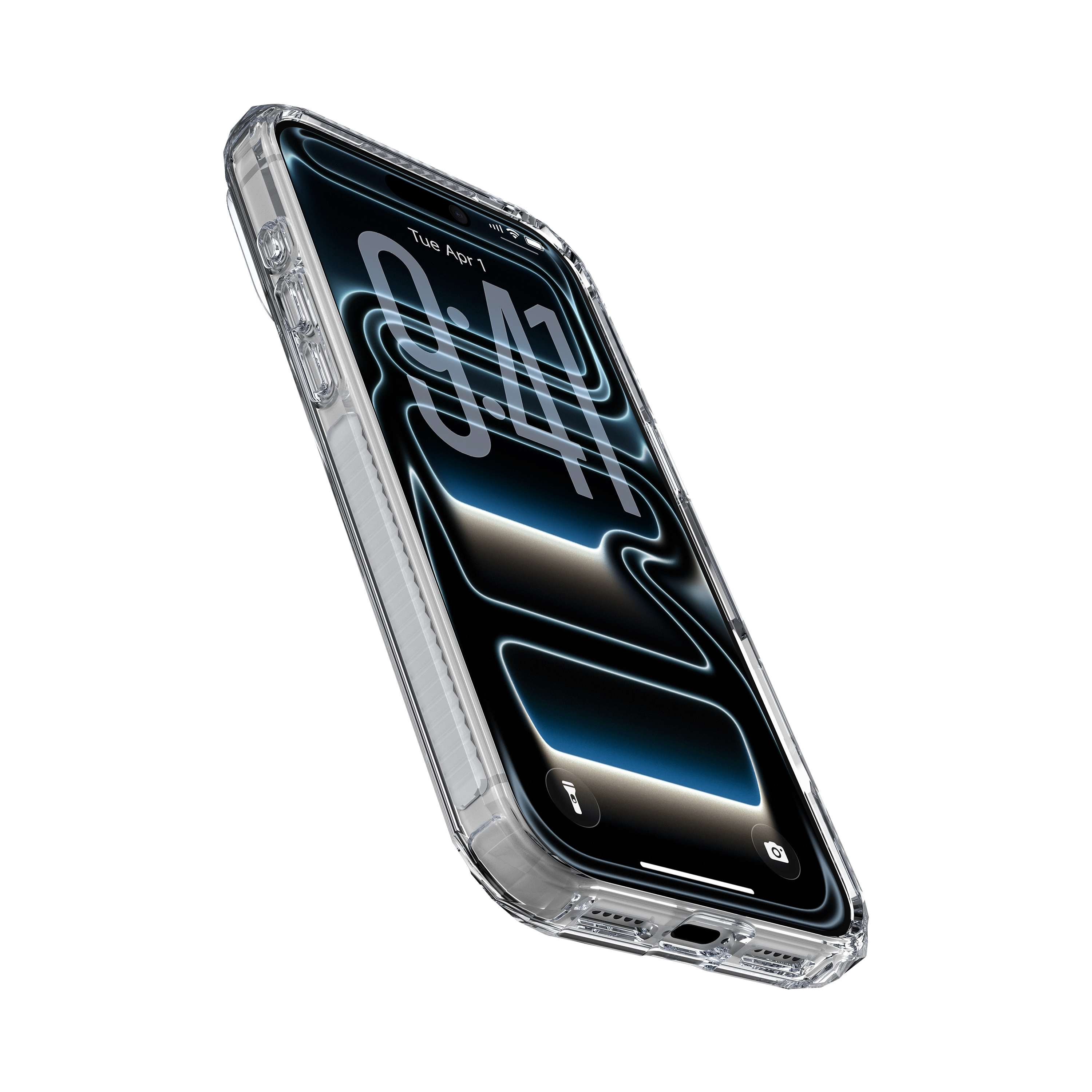 SoSkild iPhone 18 Pro Max / 17 Pro Max Defend heavy impact case met magnetische ring transparant