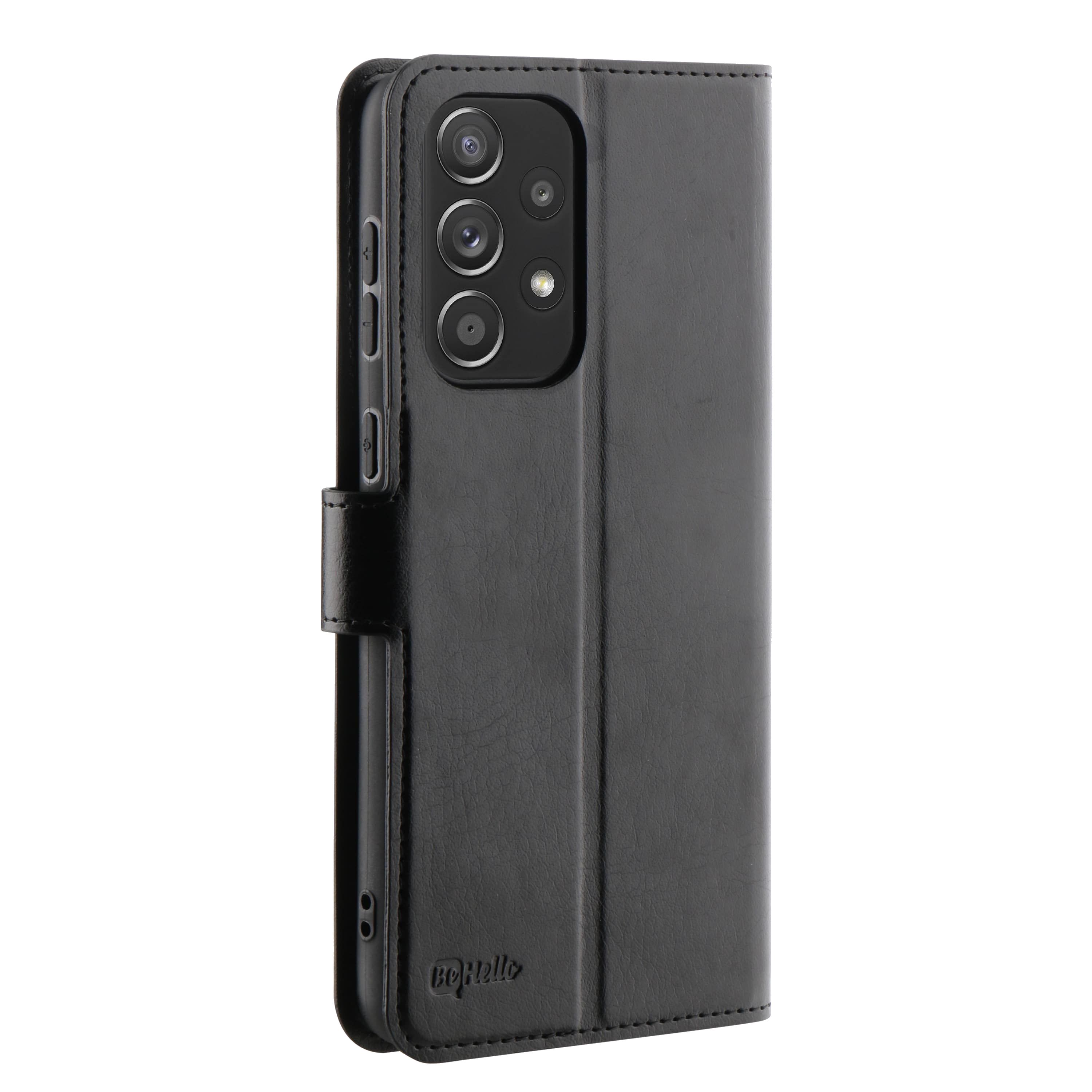 BeHello Samsung Galaxy A33 Gel wallet case zwart