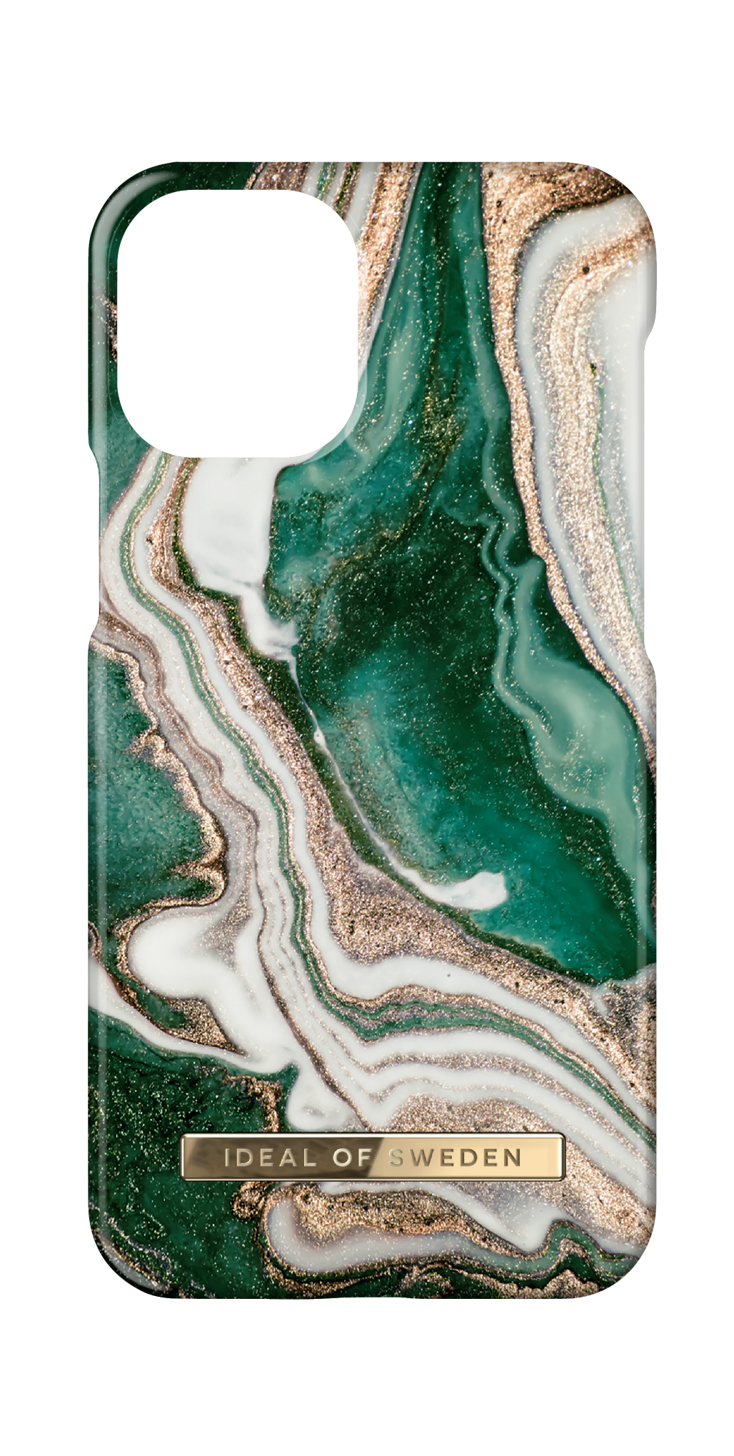 iDeal of Sweden iPhone 13 mini Fashion back case golden jade marble