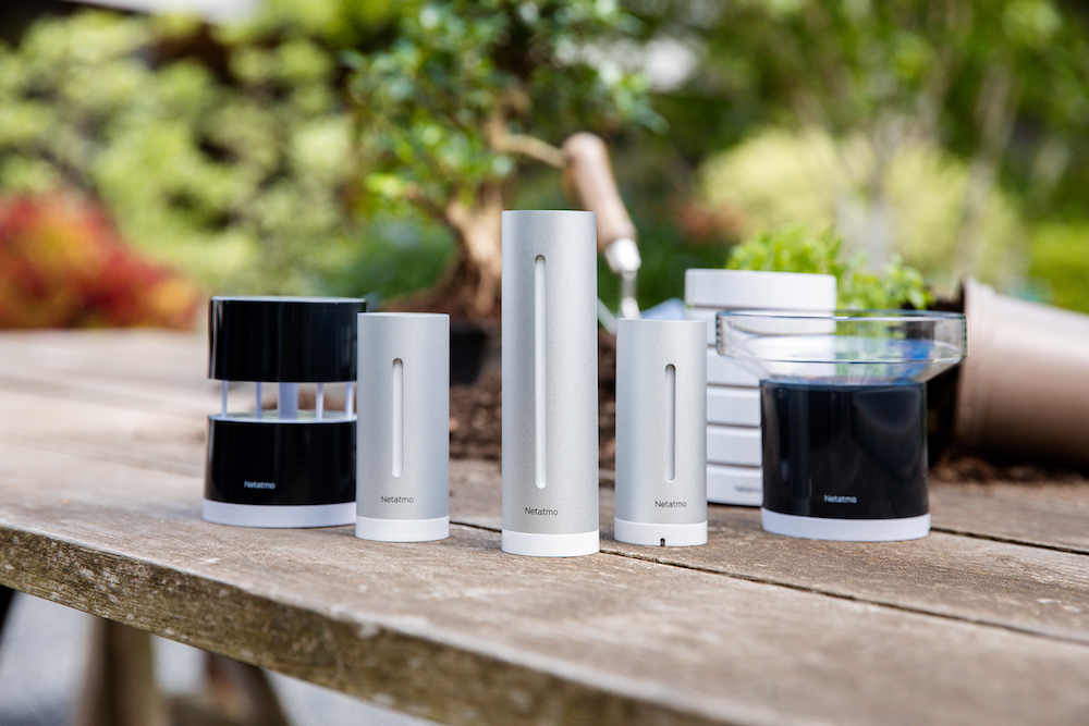 Netatmo Rain Pack slim weerstation + windmeter