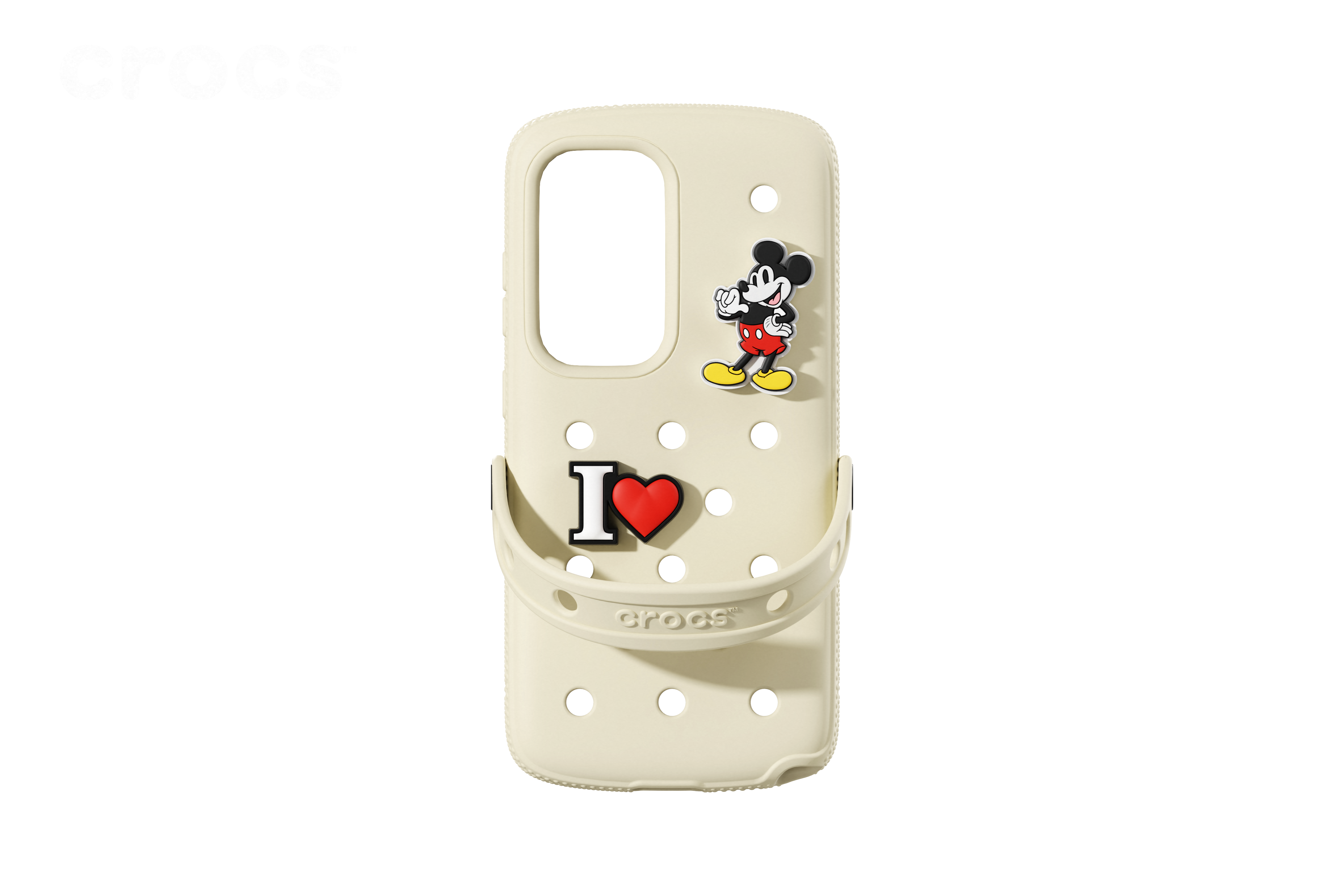 Samsung Galaxy S25 Ultra Crocs case bone