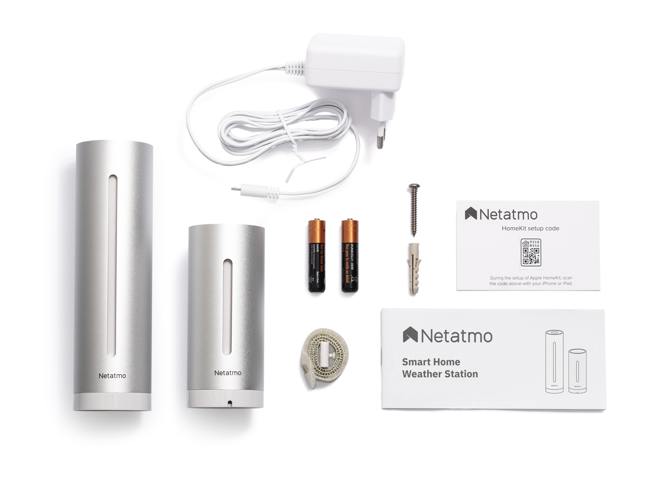 Netatmo Rain Pack slim weerstation + windmeter