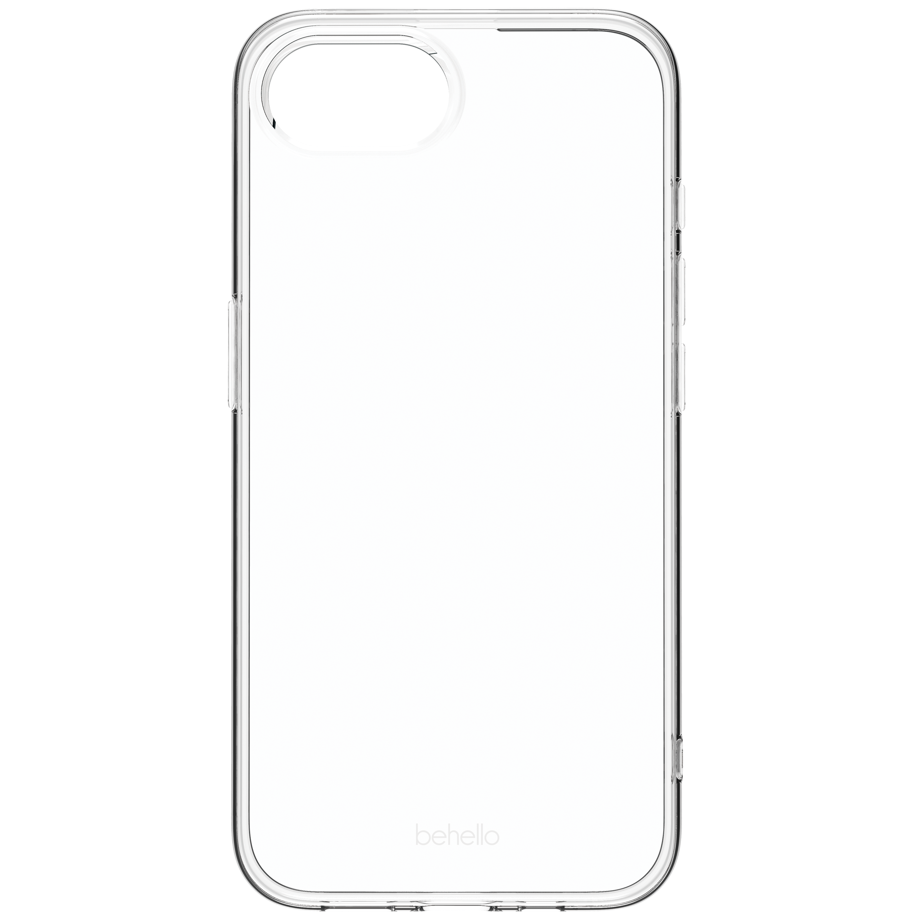 BeHello iPhone 16e Thin gel case transparant