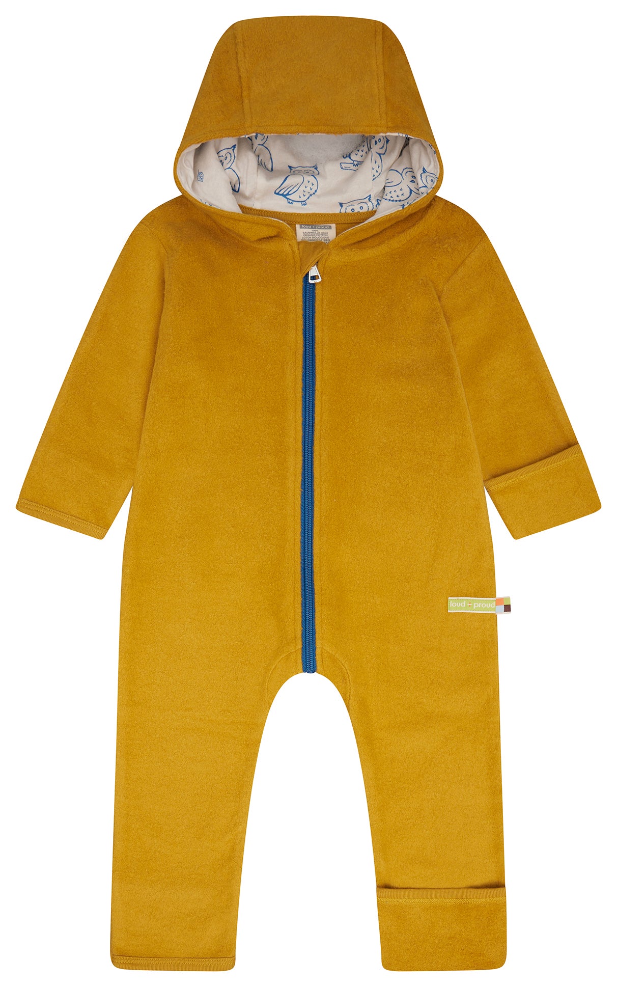 Overall made of cotton fleece