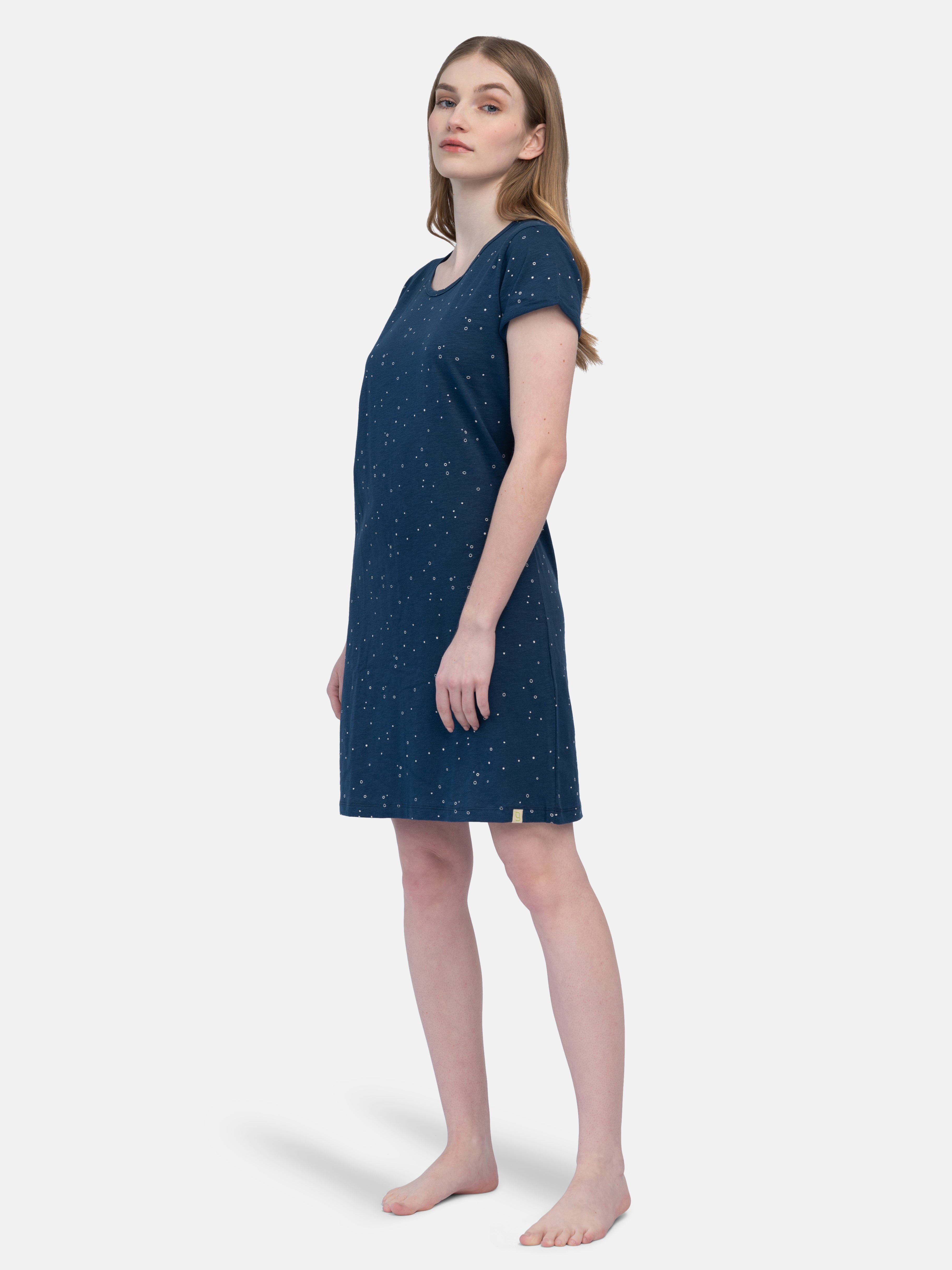 Sleepshirt Slub Jersey mit Druck