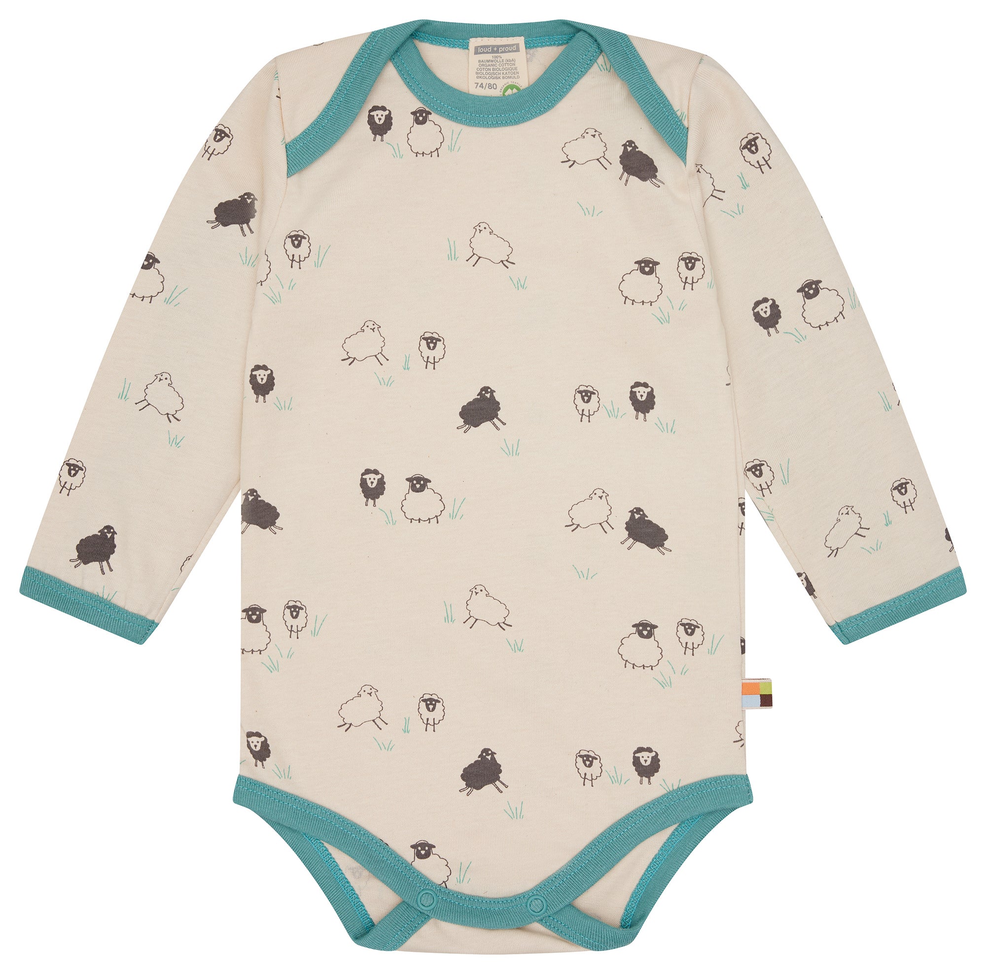 Long sleeve bodysuit with print Long sleeve bodysuit with print
