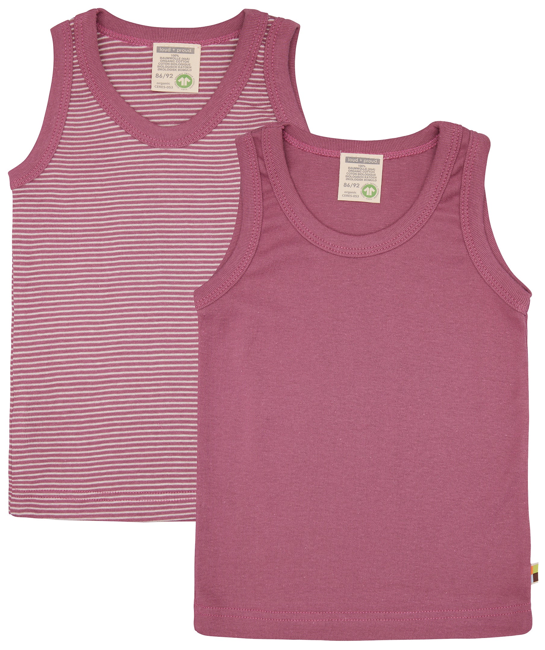 Double Pack of Fine Ribbed Undershirts Double Pack of Fine Ribbed Undershirts